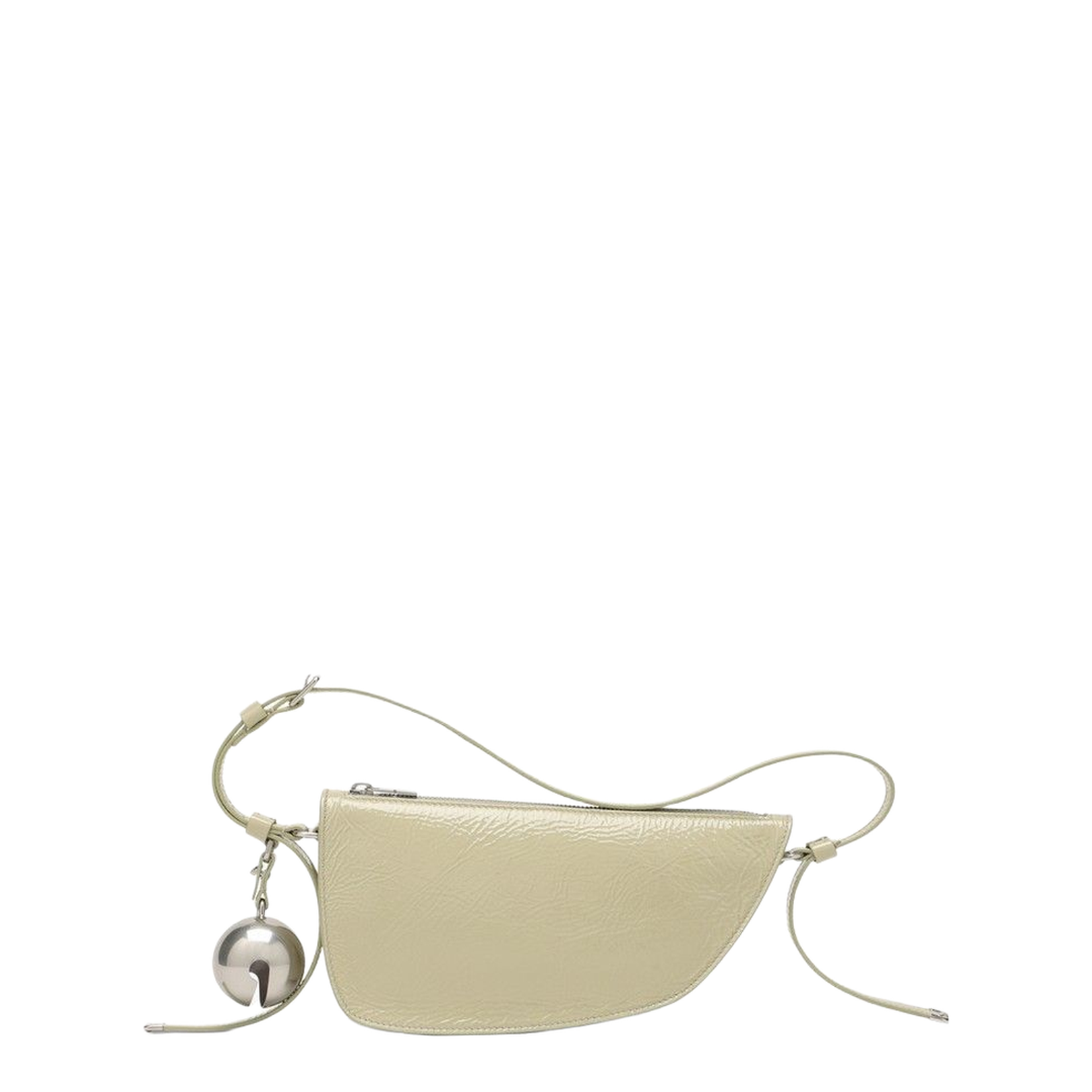 Small Shield Leather Shoulder Bag - Image 5