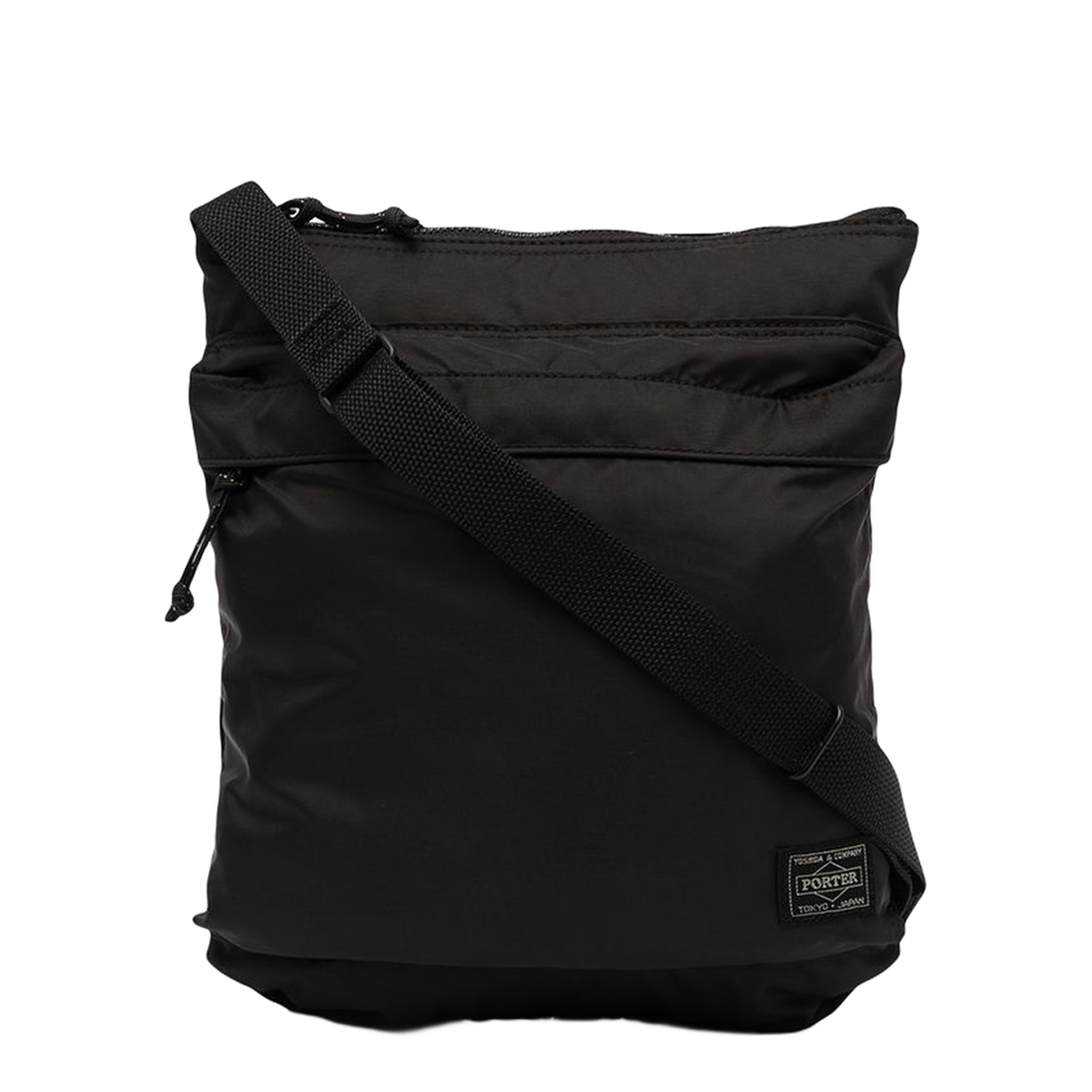 Force Medium Nylon Shoulder Bag - Black - Image 1