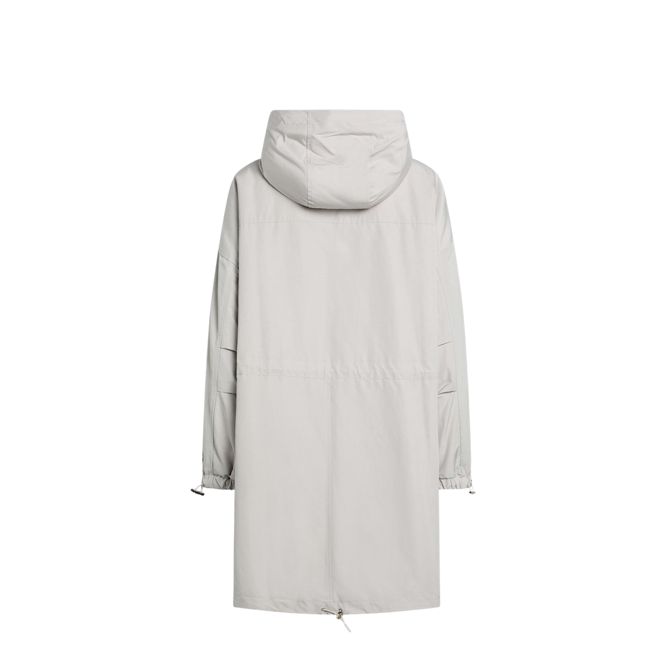 Light Beige Cotton Blend Parka - Image 2