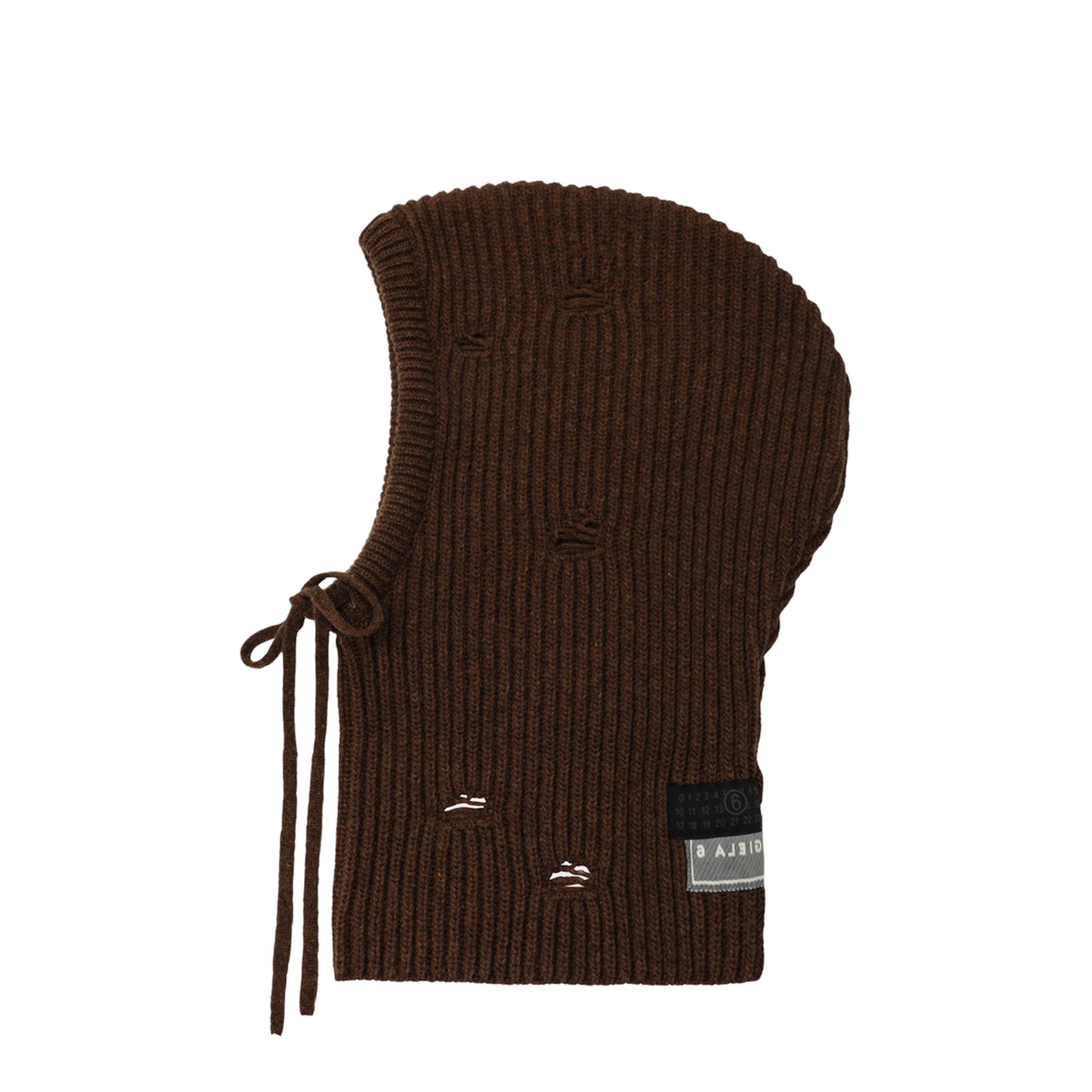 Brown Wool-Blend Hood - Image 1