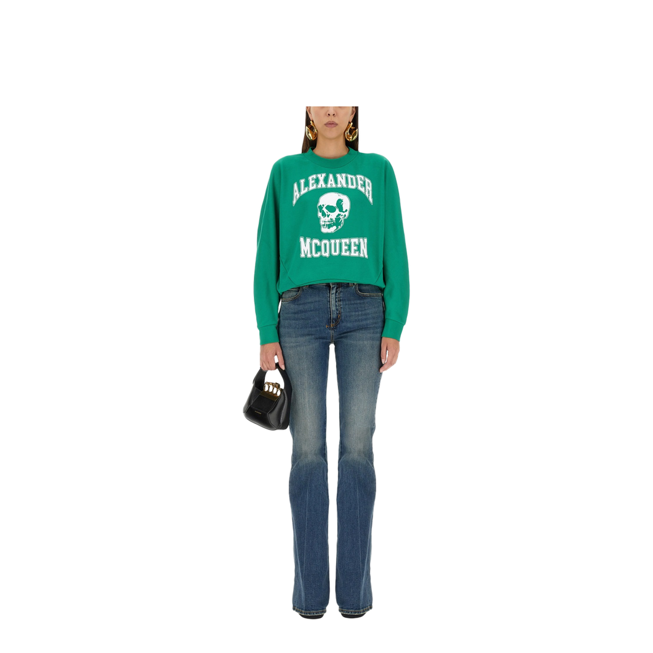 Varsity Skull Sweatshirt - Image 2
