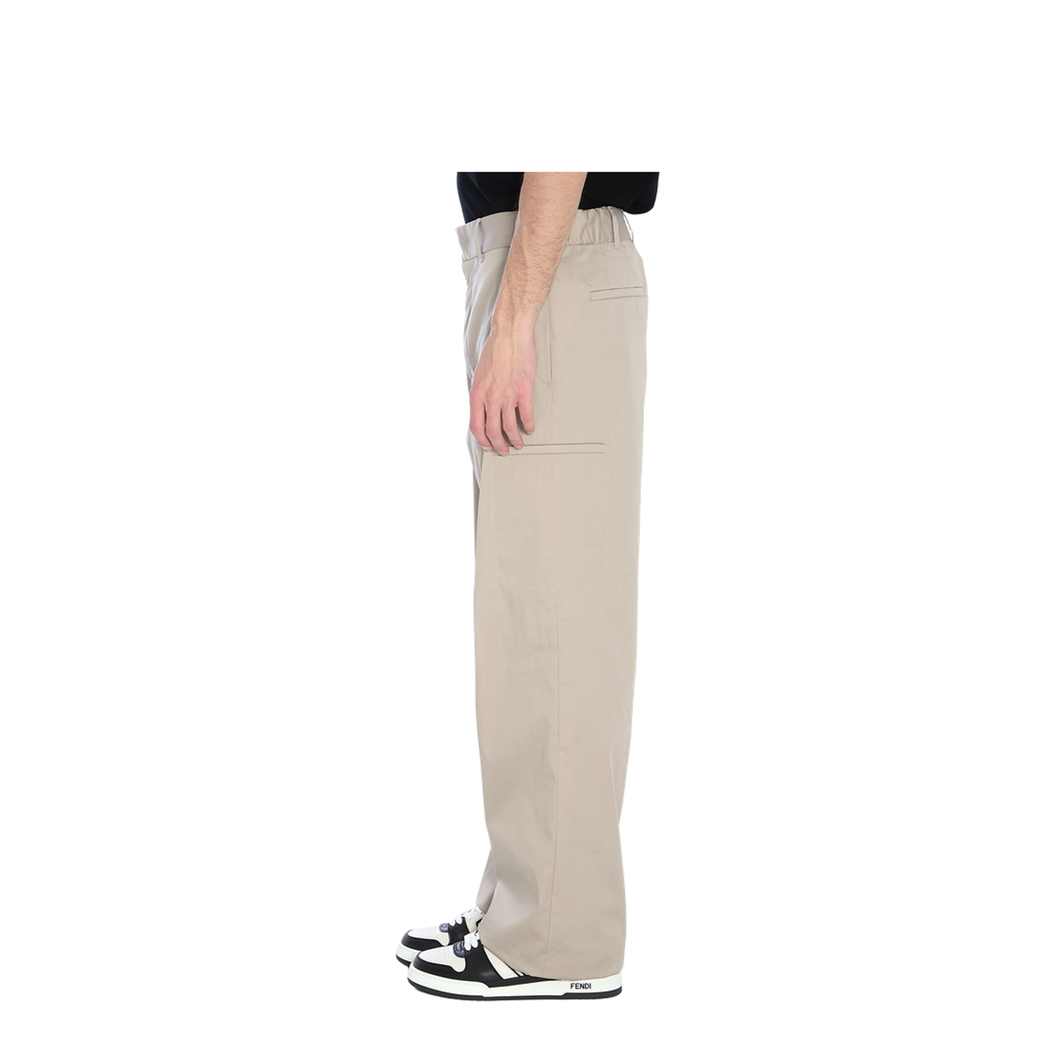 Straight Cargo Trousers - Image 3
