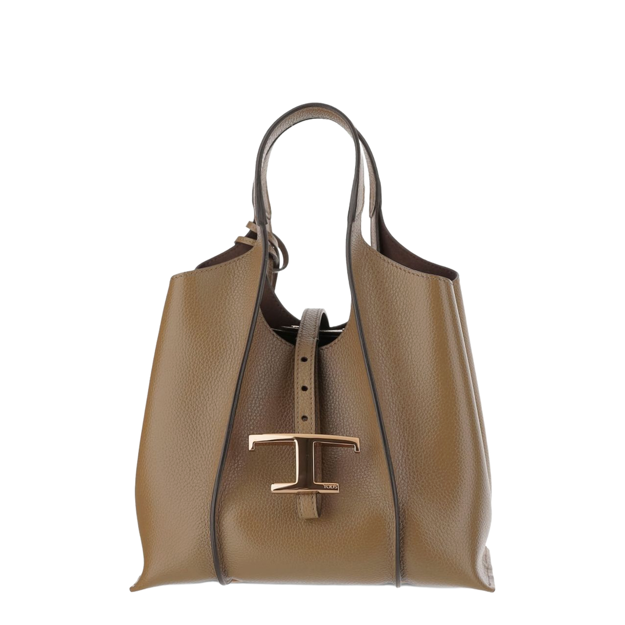 T Timeless Shopping Bag in Leather Mini - Image 1