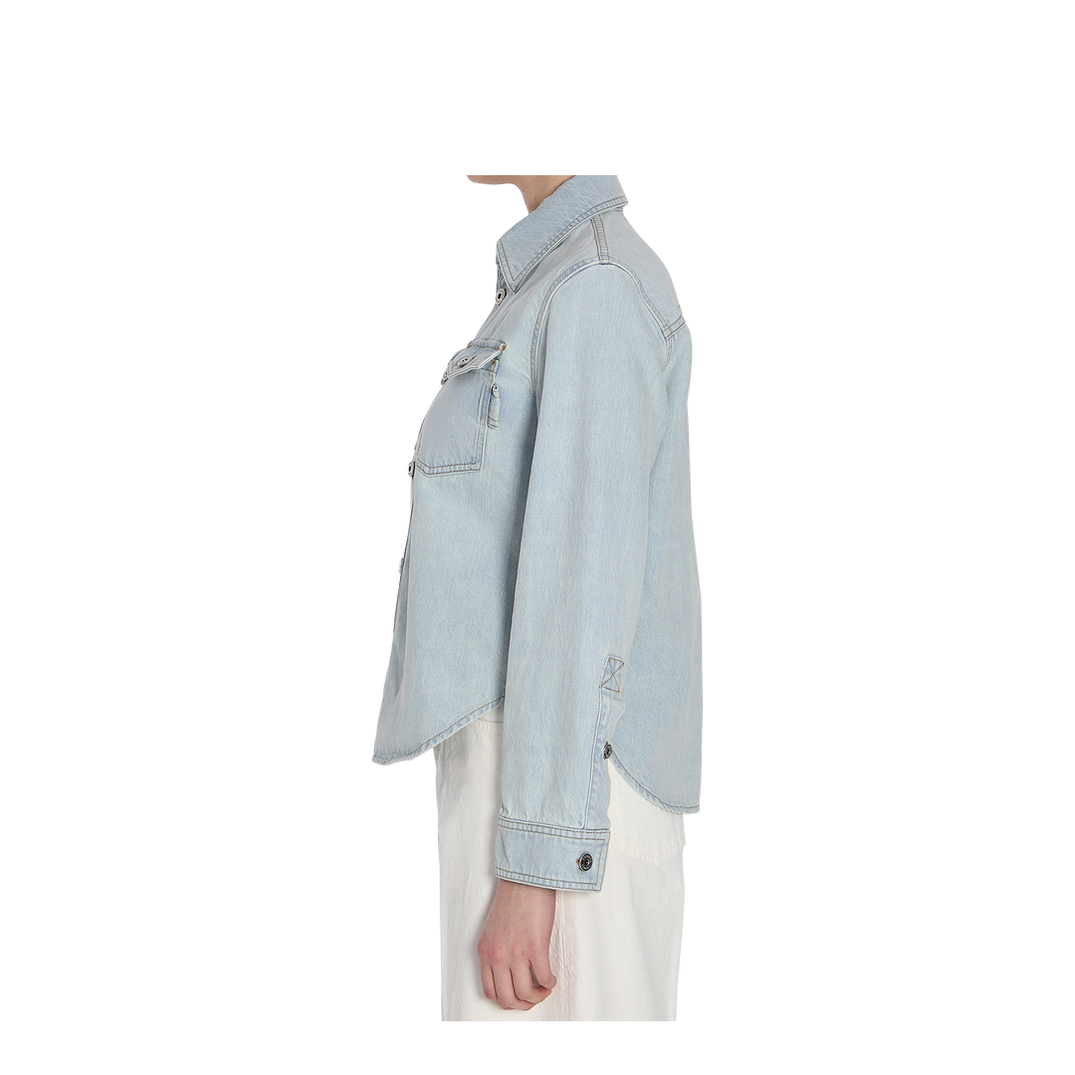 Extra Bleach Denim Shirt - Image 3