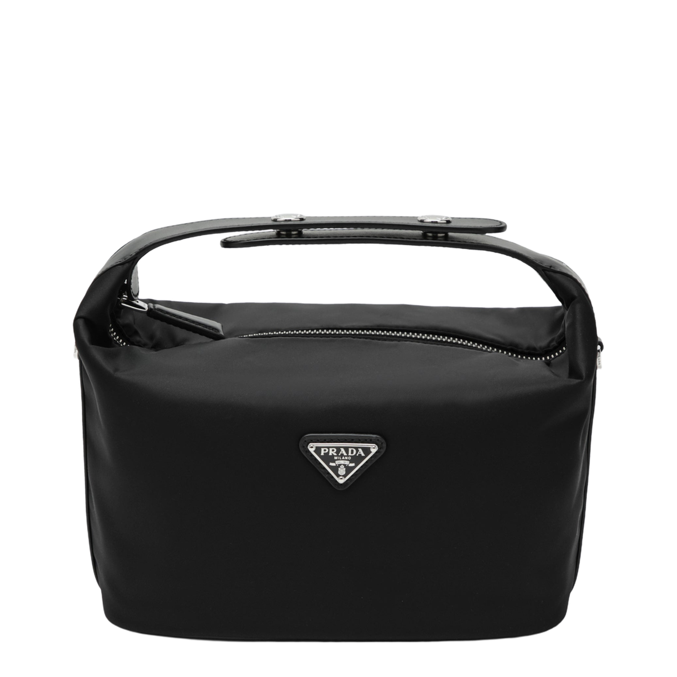 Chérie Mini Bag in Re-Nylon with Leather Trim - Image 1