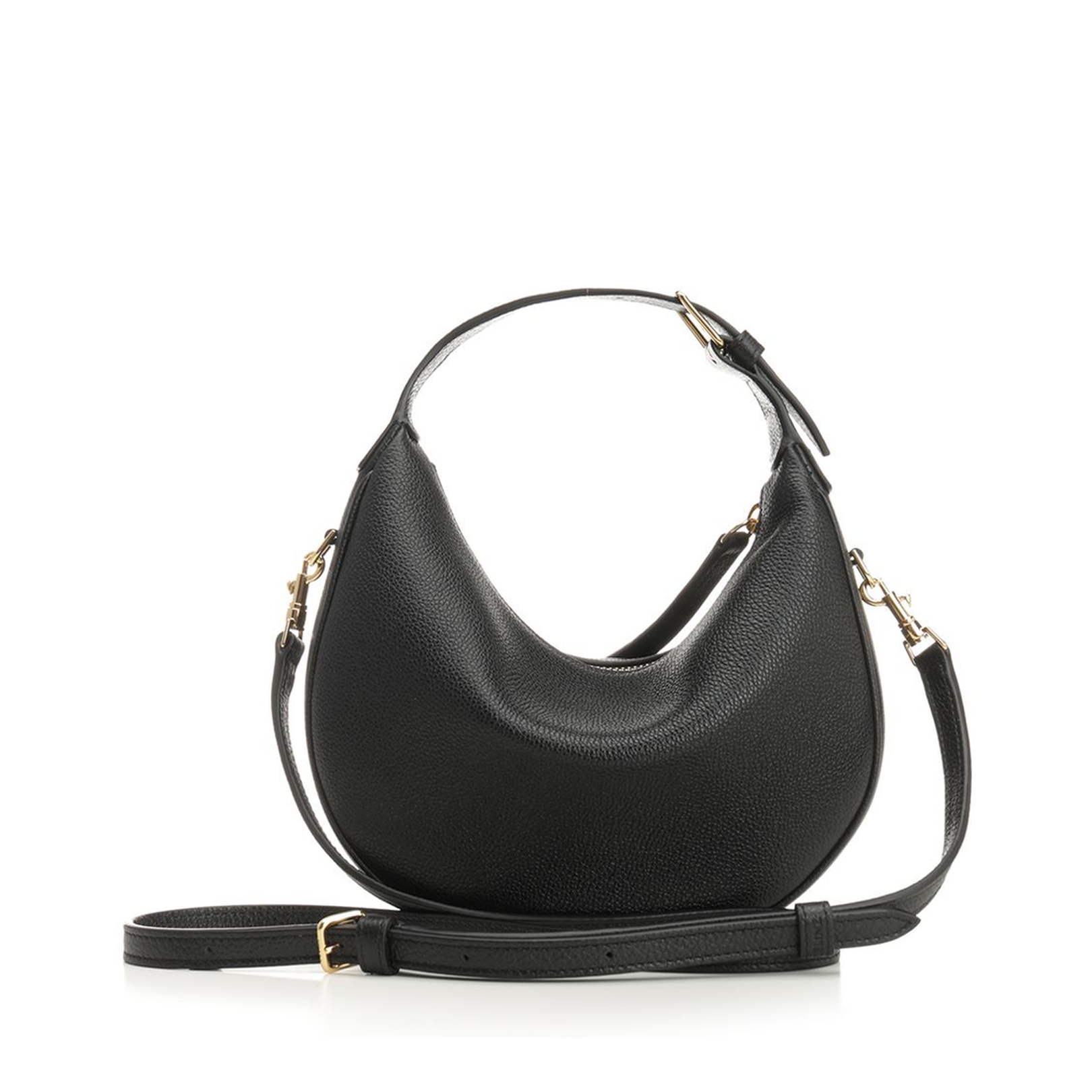 Lulu Bag in Grained Calfskin - Black - Image 3
