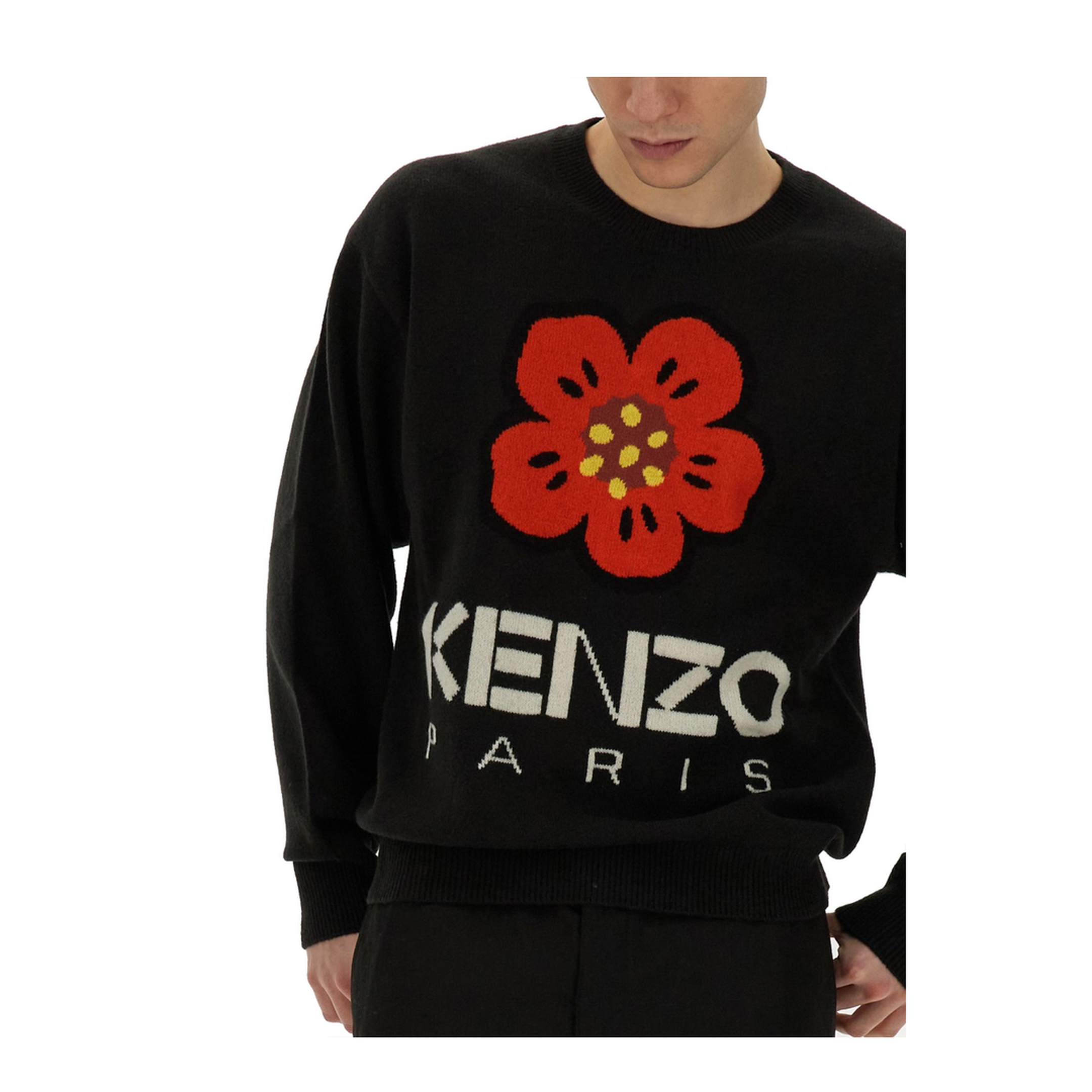 Jersey with Embroidery Boke Flower - Image 4