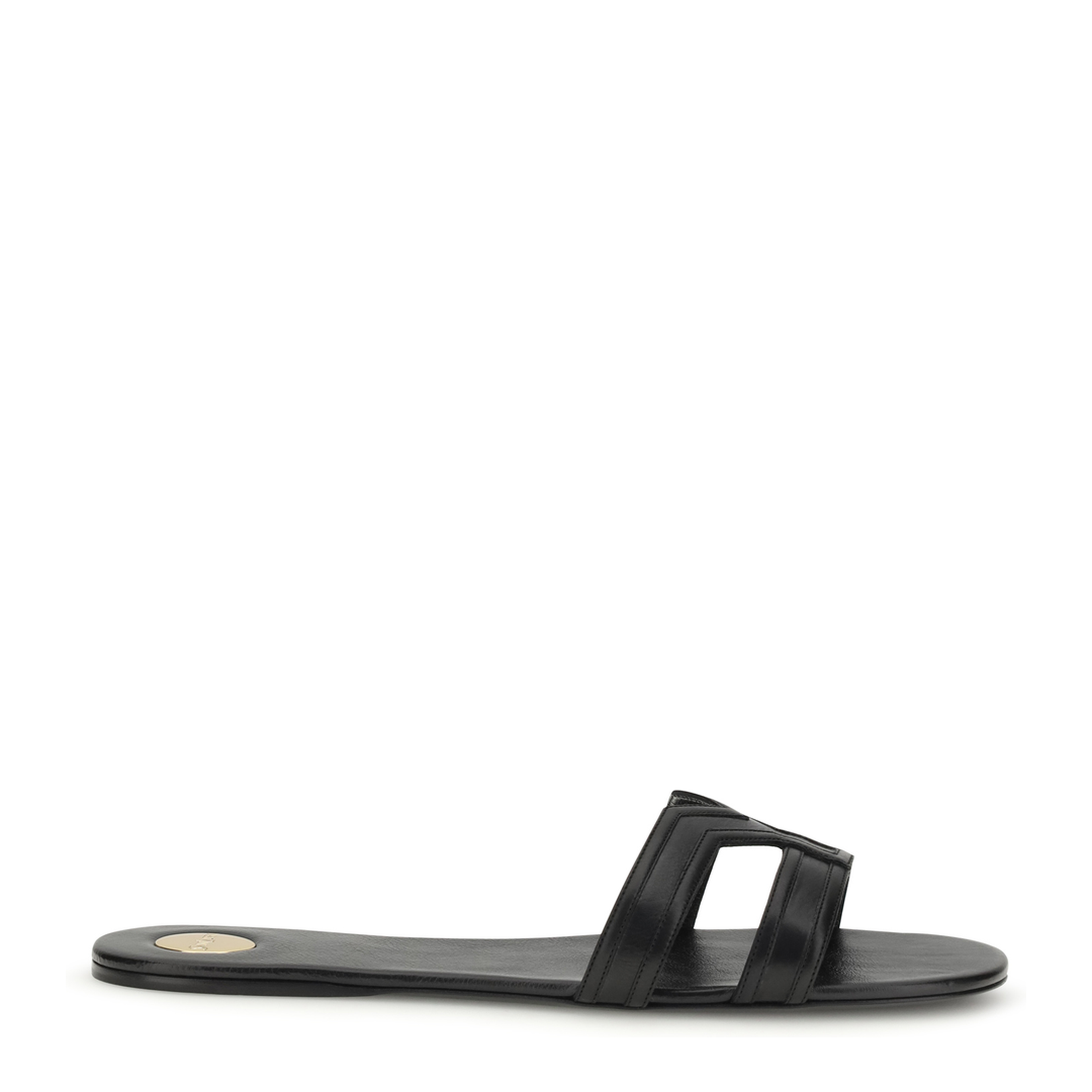 Smooth Leather Mabrouka Sandals - Image 1