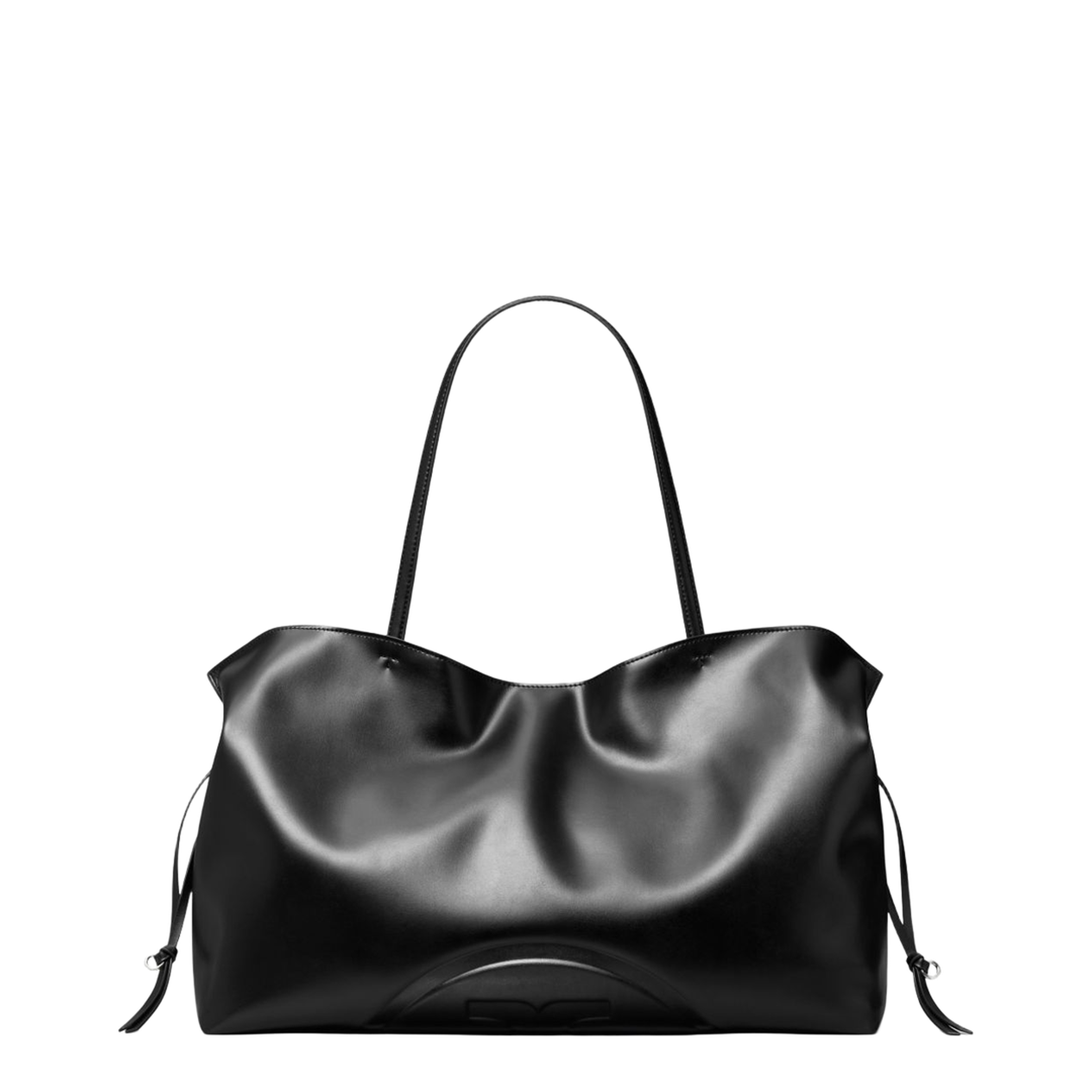 Ella Natuura Rubber-based Leather Tote - Black - Image 1