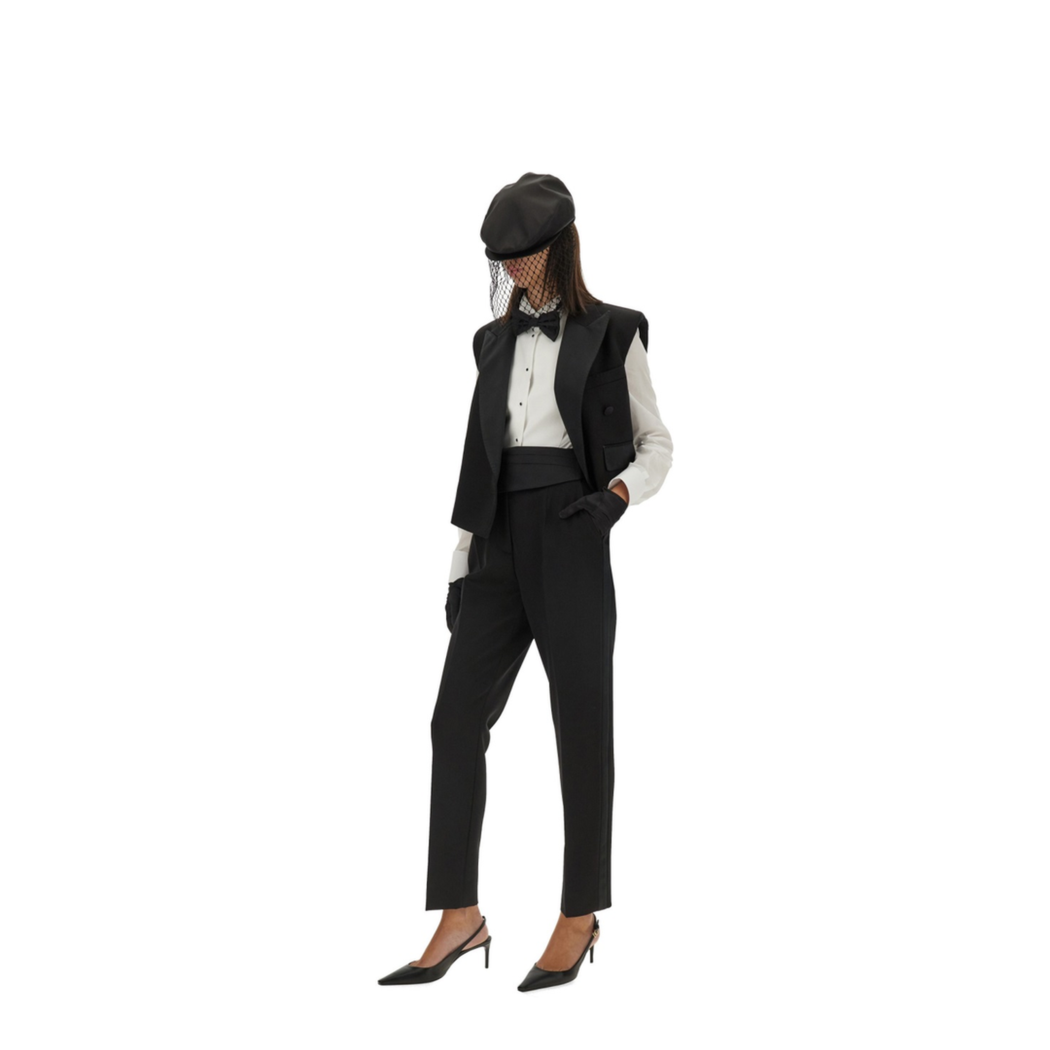 Silk Satin Cummerbund - Image 2