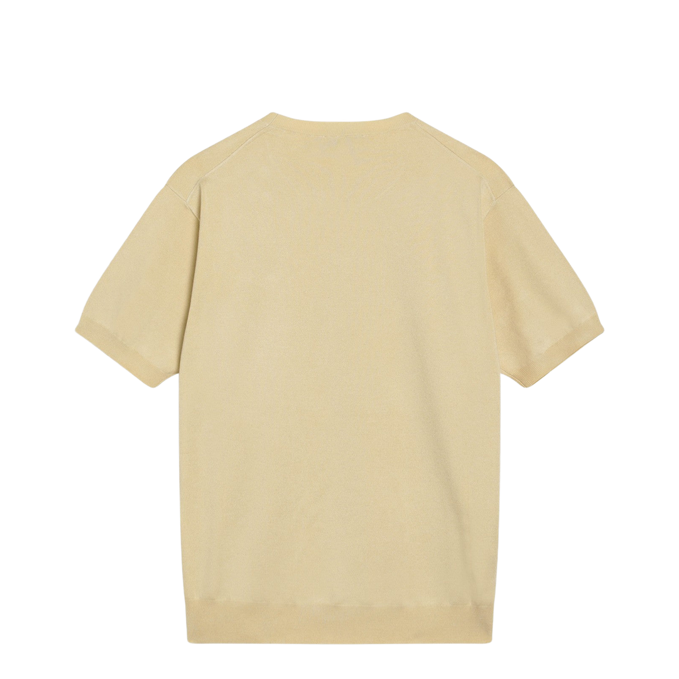 Cream-colored Silk-blend Sweater with Logo - Image 2