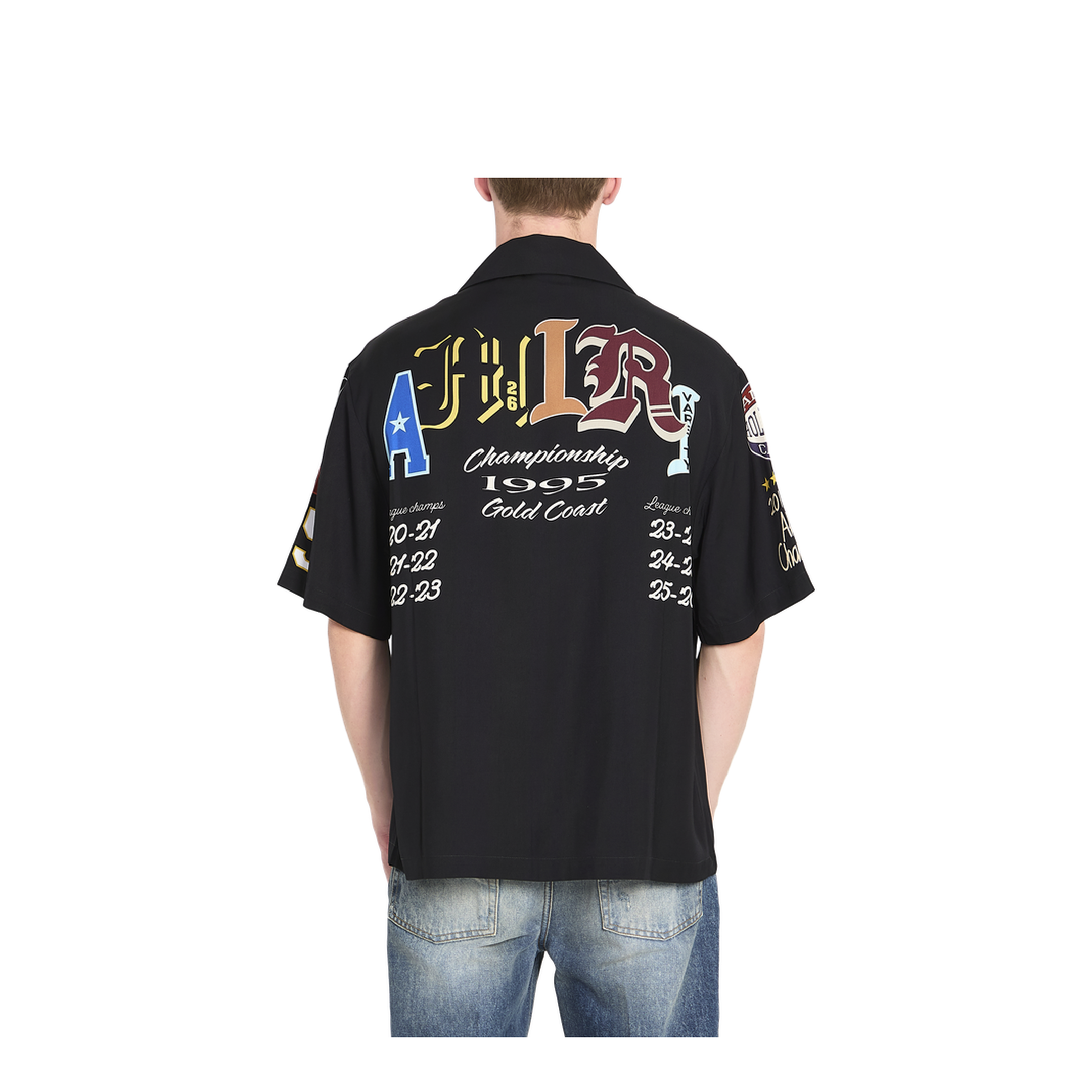 Varsity Patch Oversized Shirt - Image 4