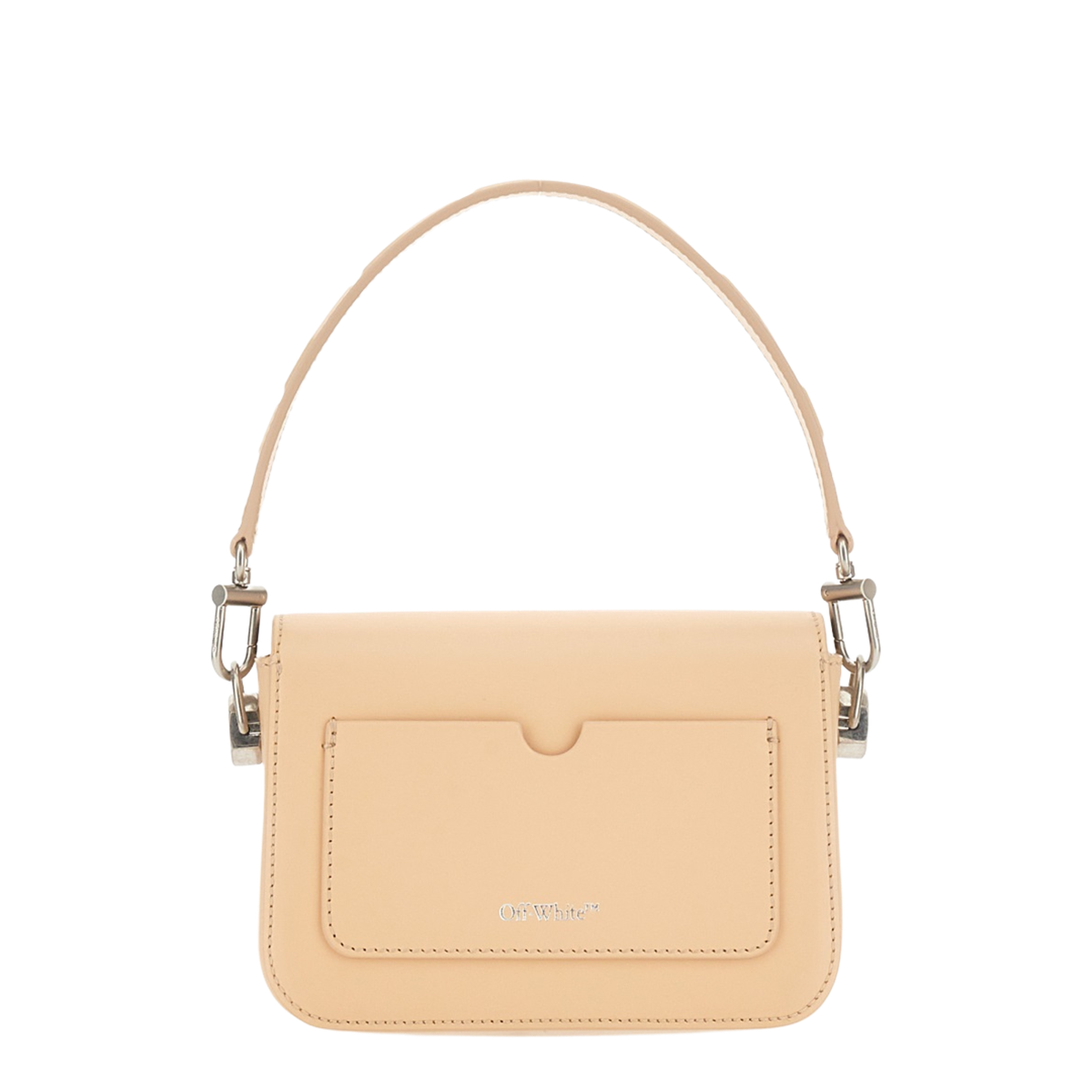 Binder Plain Small Leather Handbag Light Pink - Image 3