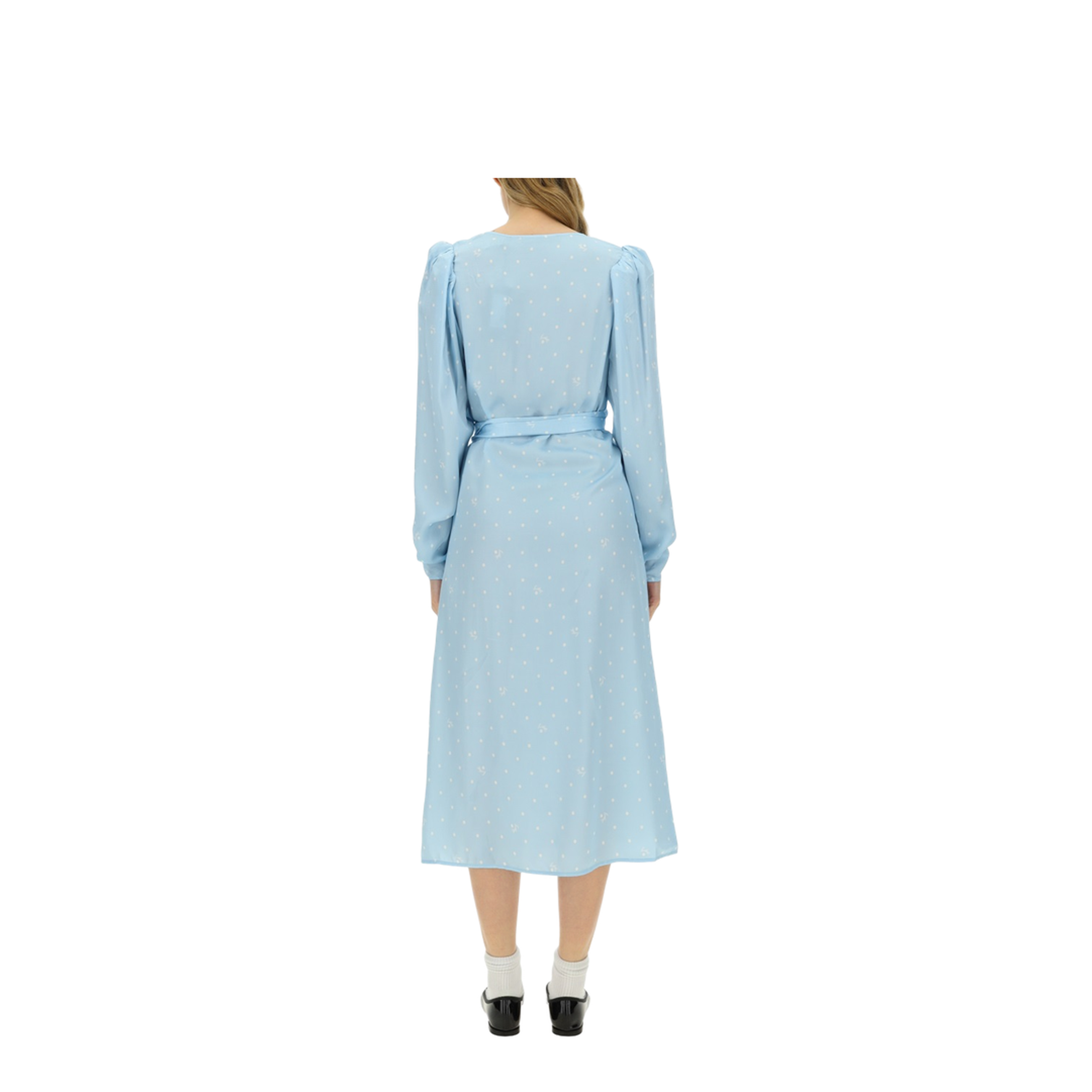 Bow Dress Blue - Image 3