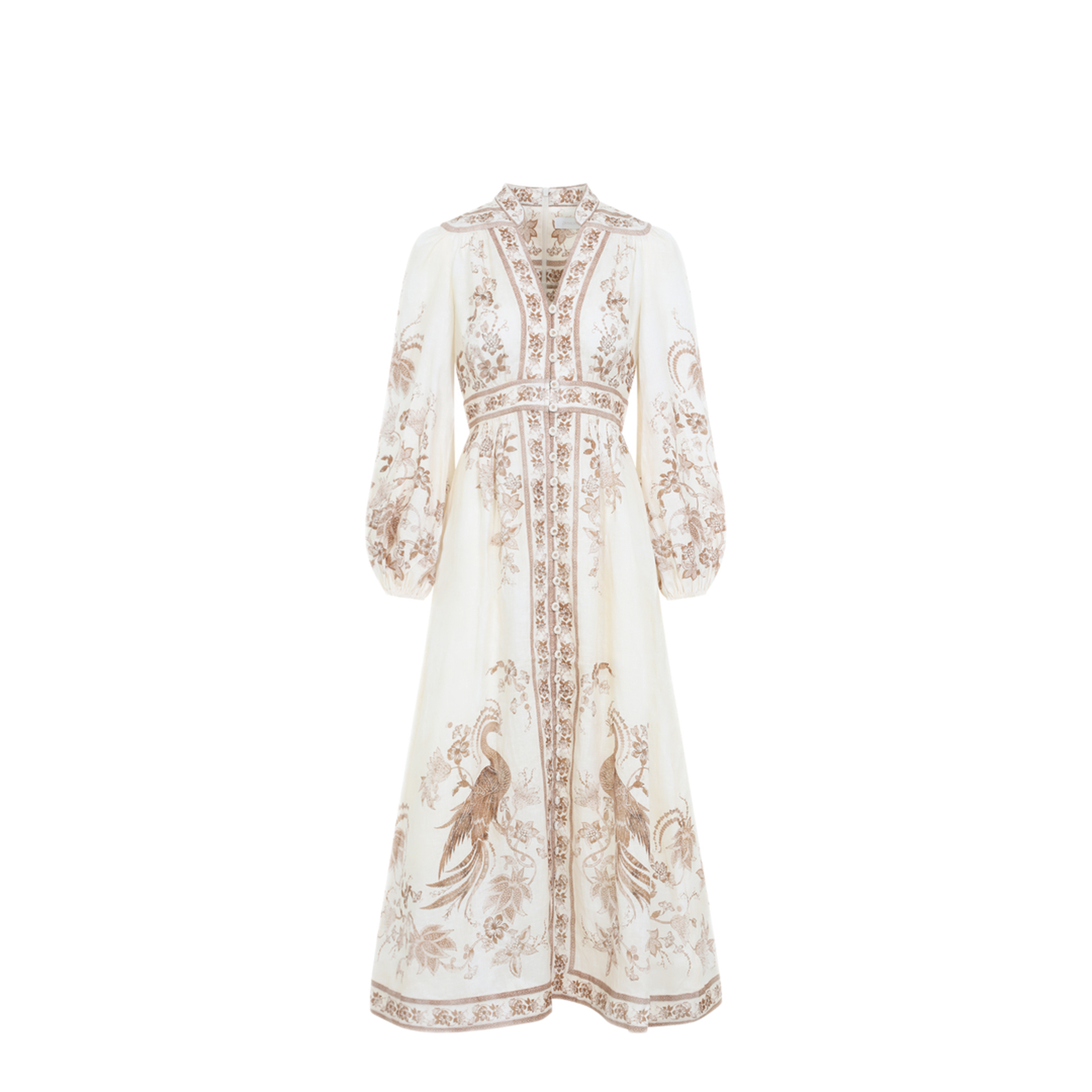 Indra Plunge Midi Dress - Image 2