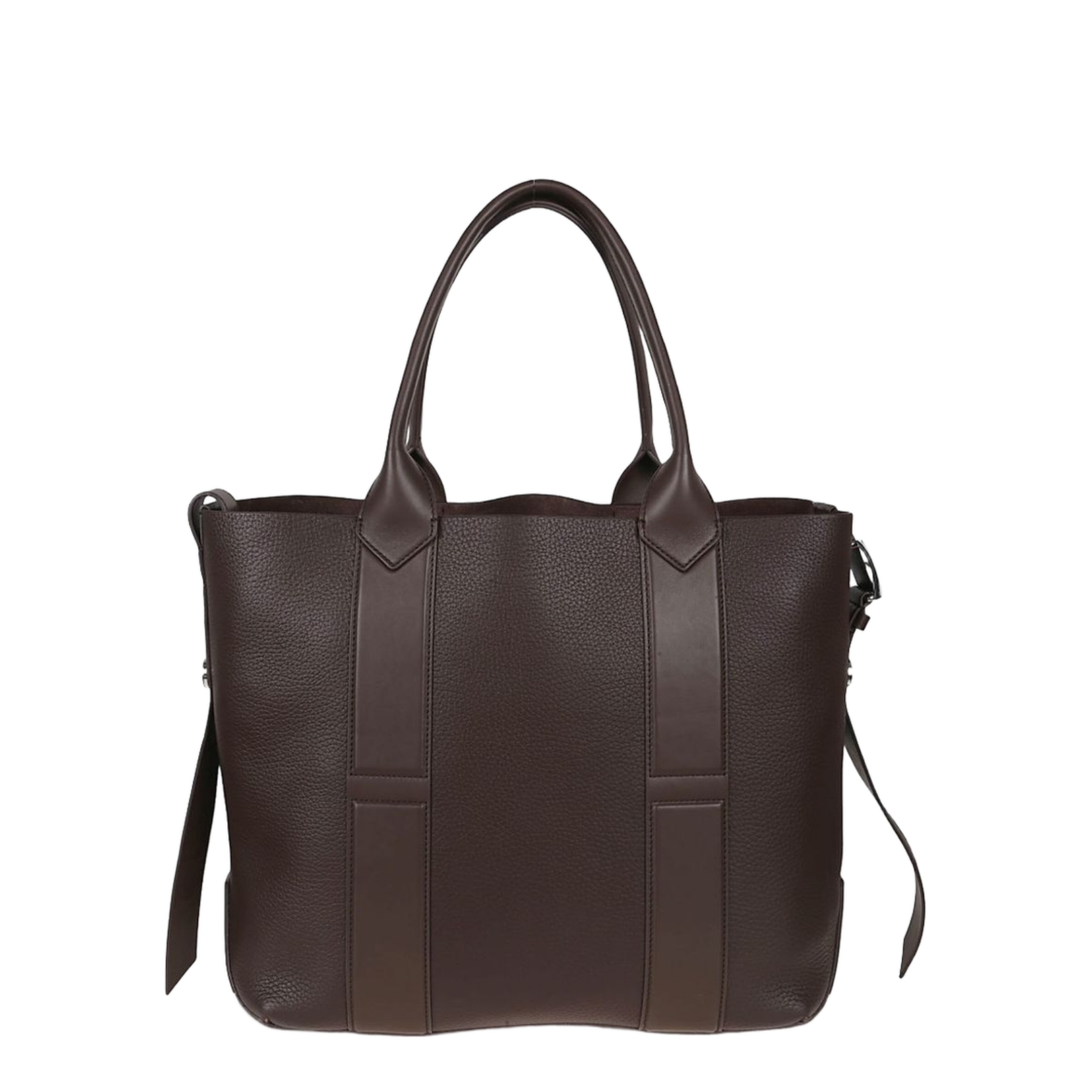 Script Shopping Bag Medium Brown - Image 3