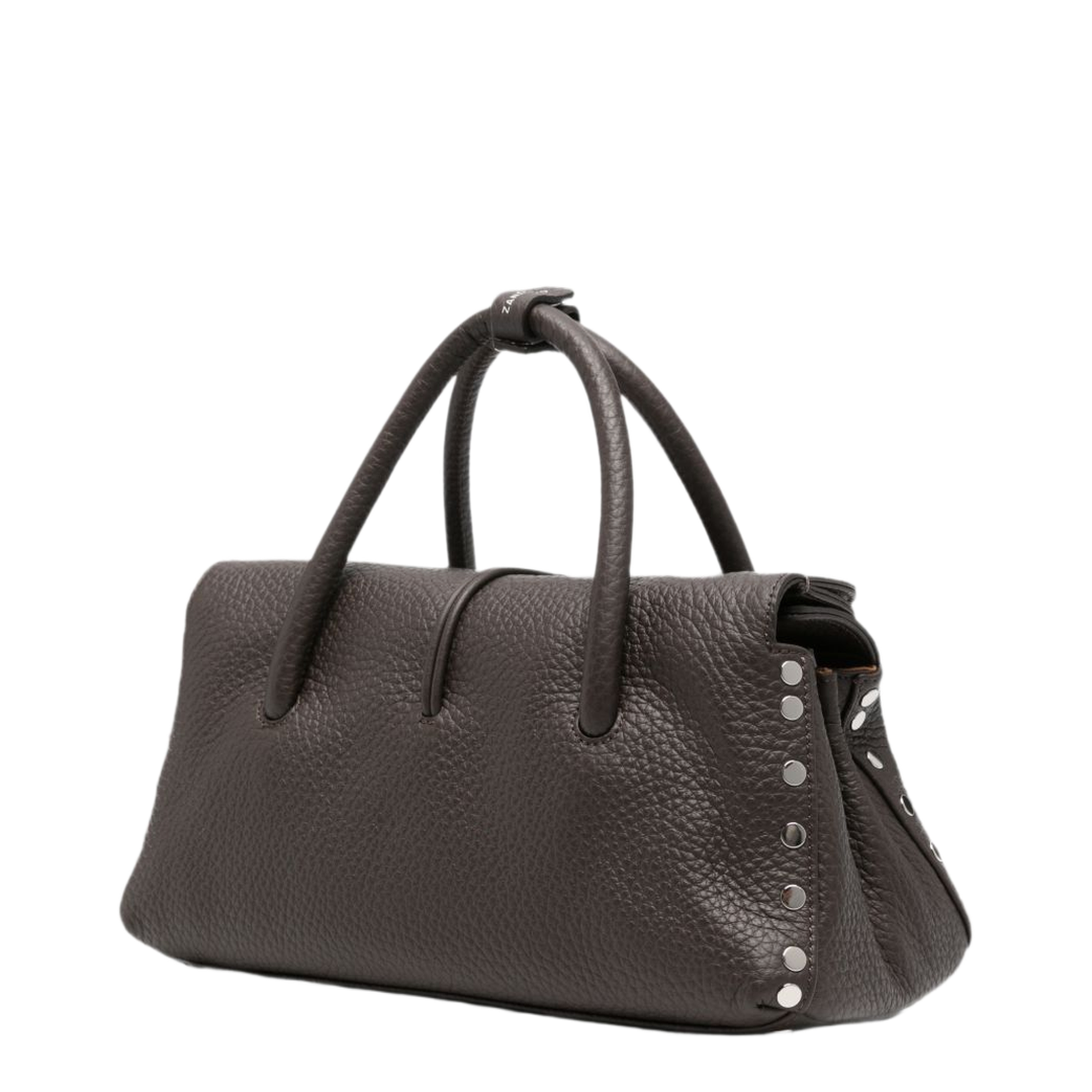 Dotta Centauro Small Calfskin Top-Handle Bag - Brown S.ZENO - Image 3