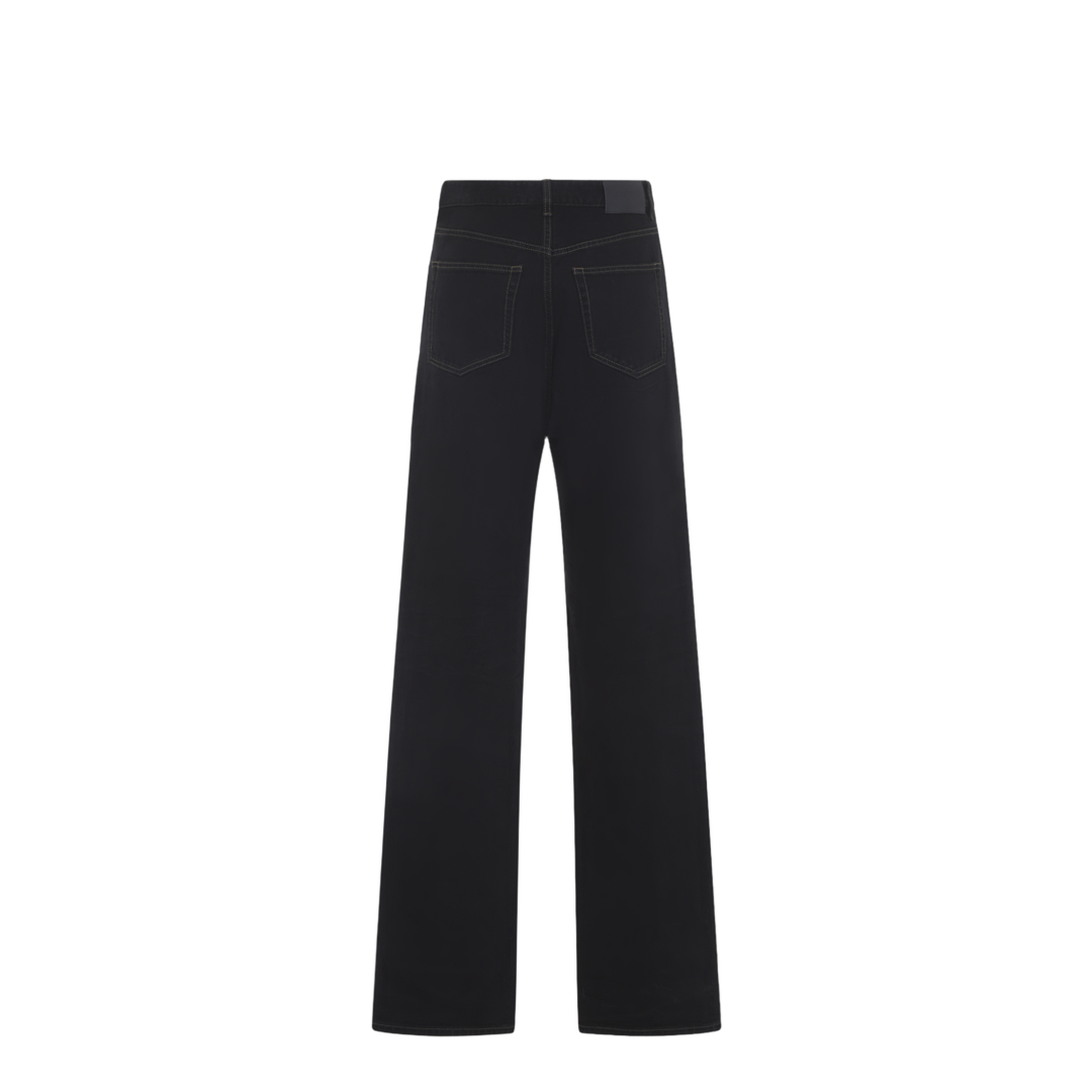 V-Waist Long Baggy Jeans - Image 4