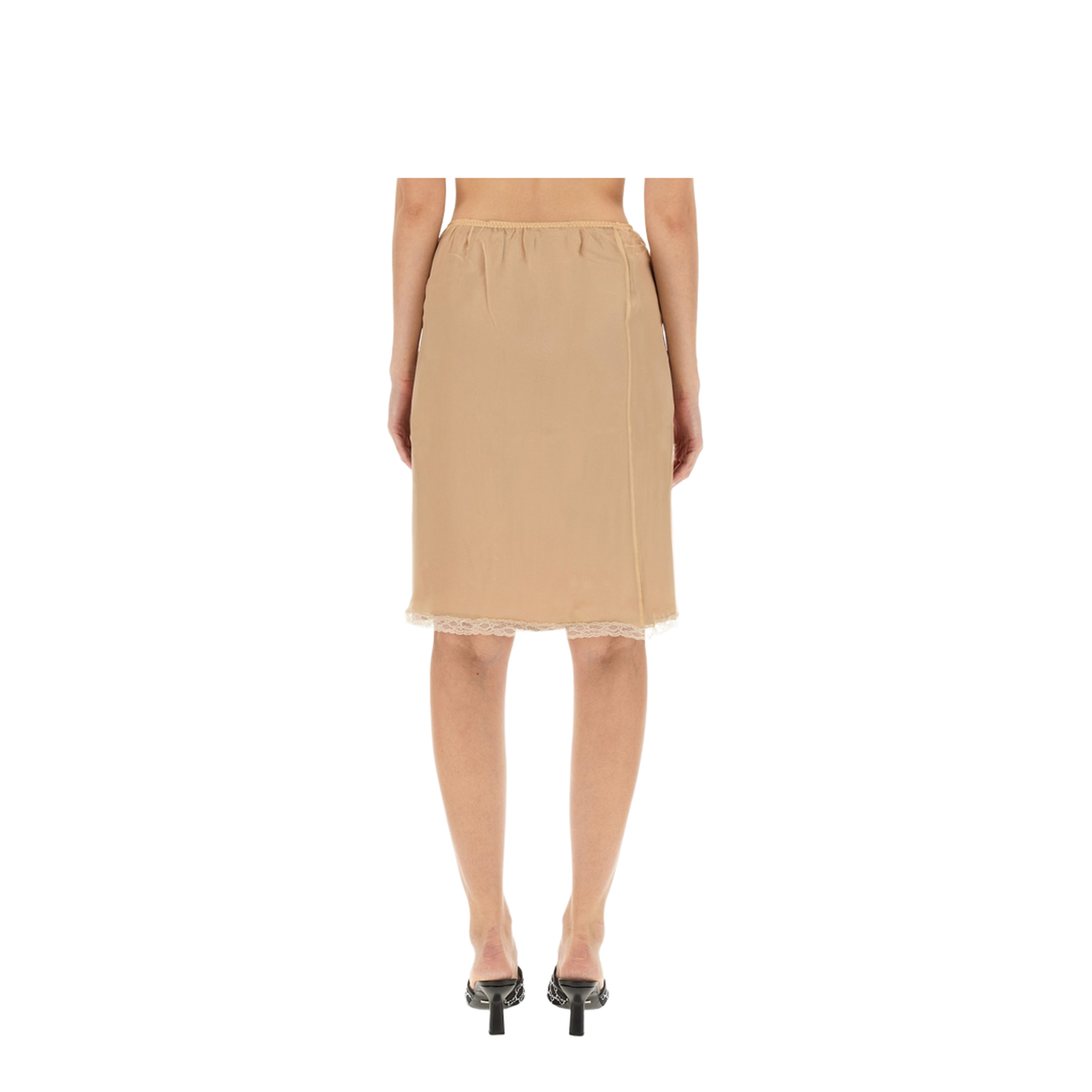 Silk Chiffon Skirt - Image 3