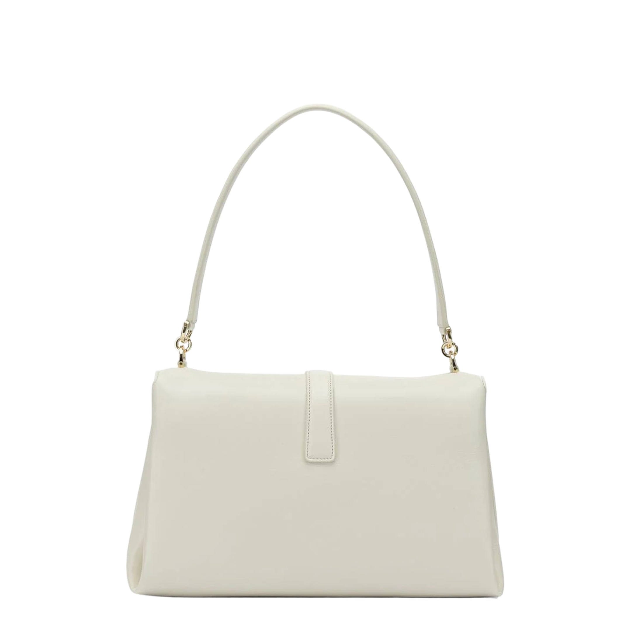 Leather Shoulder Bag White - Image 3