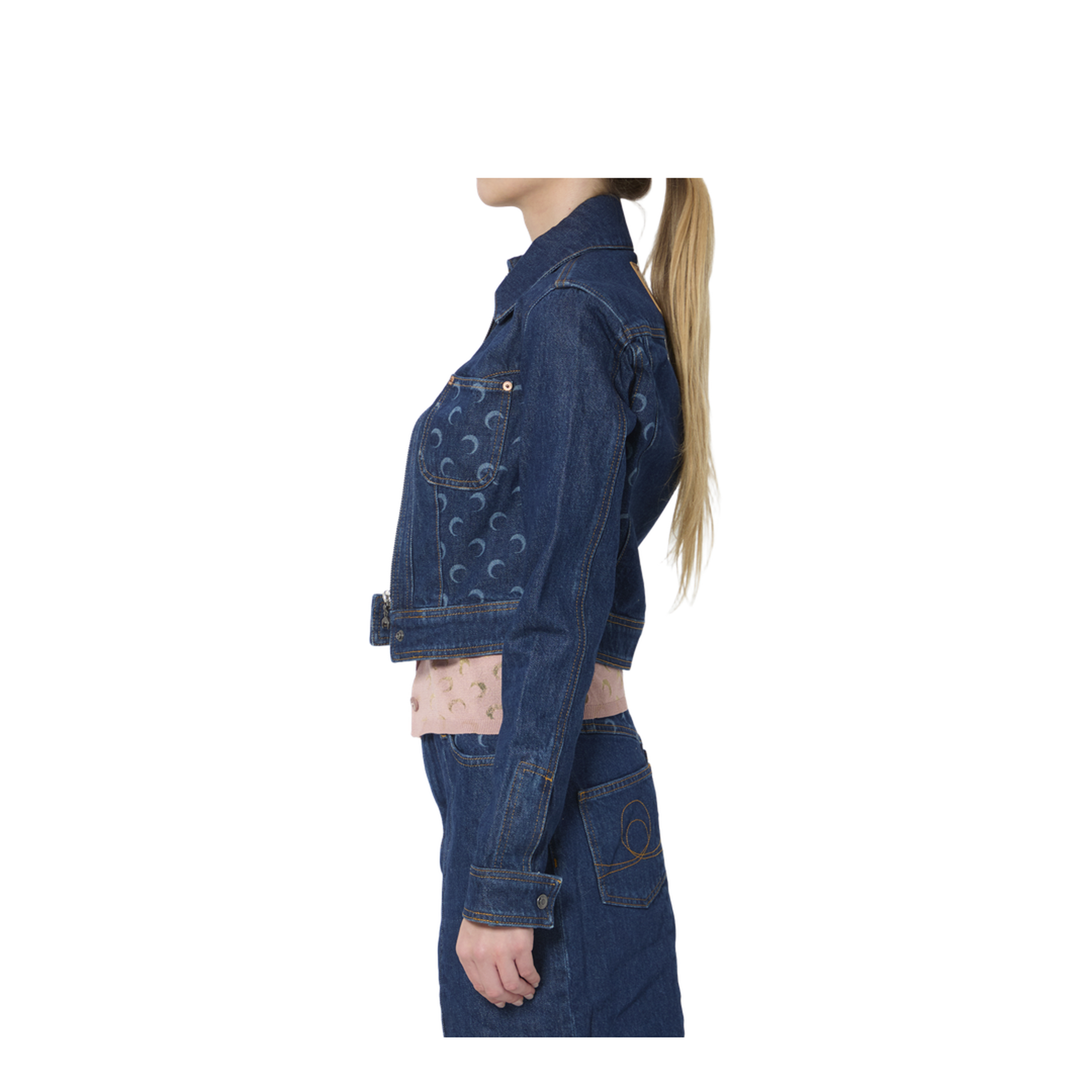 Midnight Trucker Jacket - Image 3