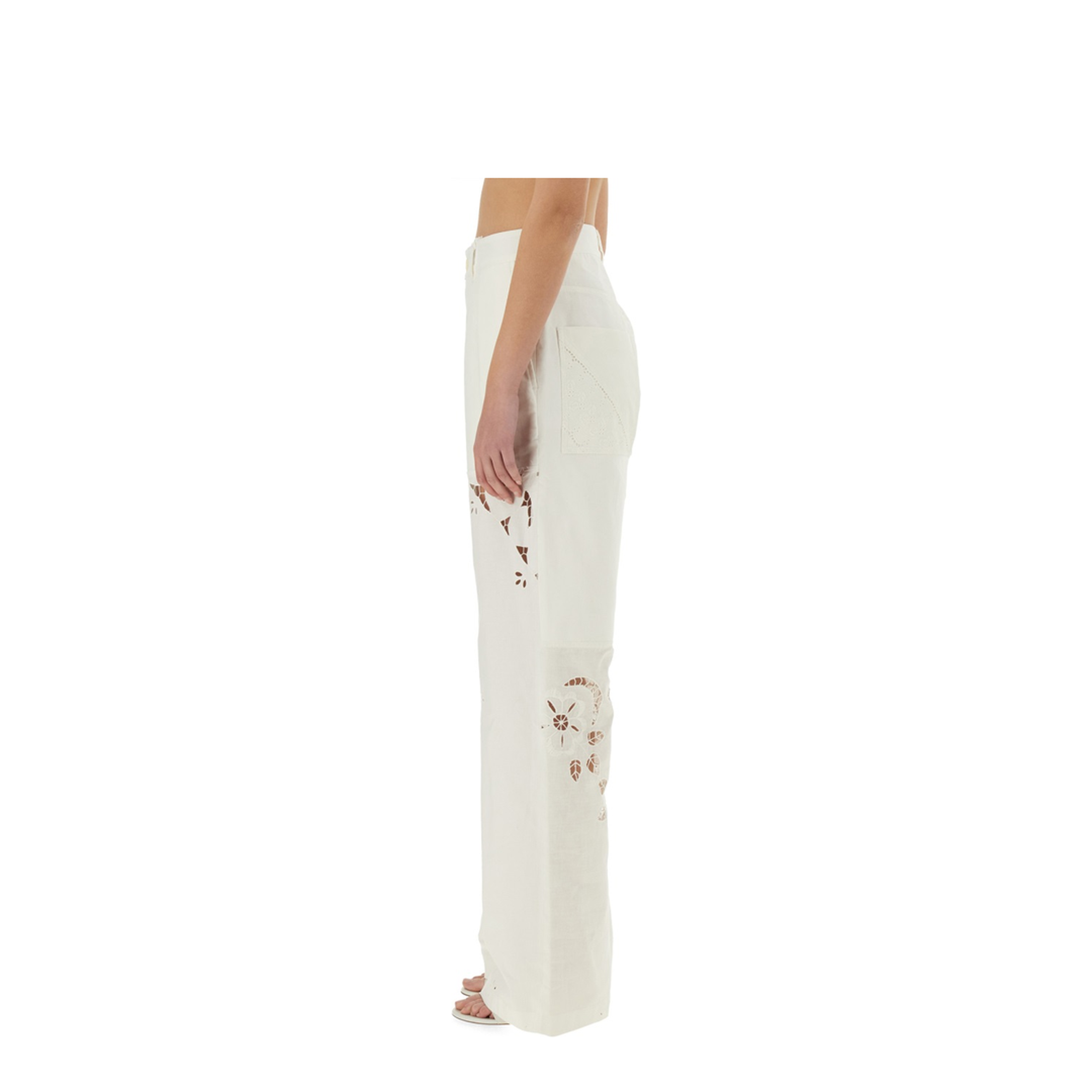 Upcycled Linen Pants - Image 4