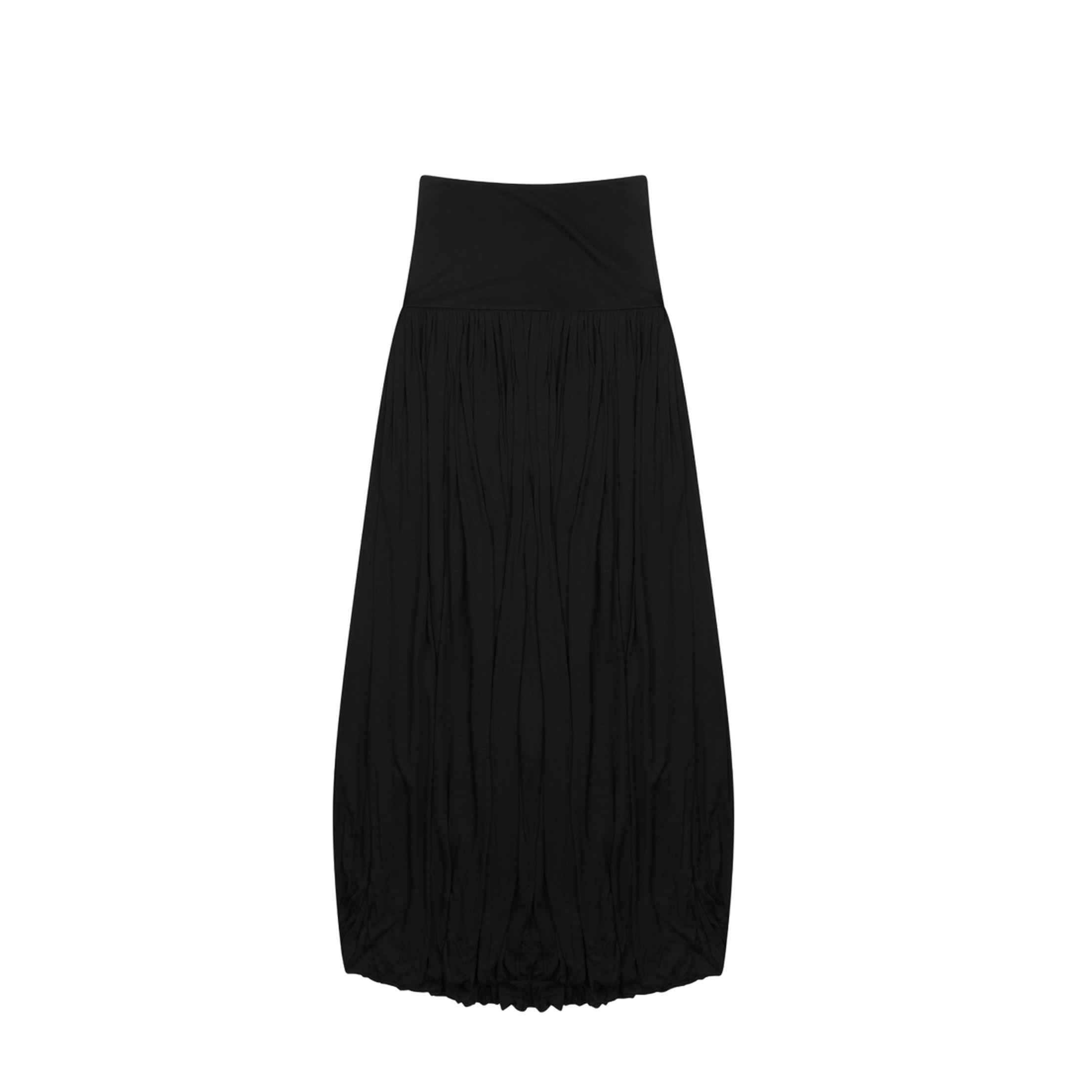 MIDI DRAPED SKIRT - Image 2