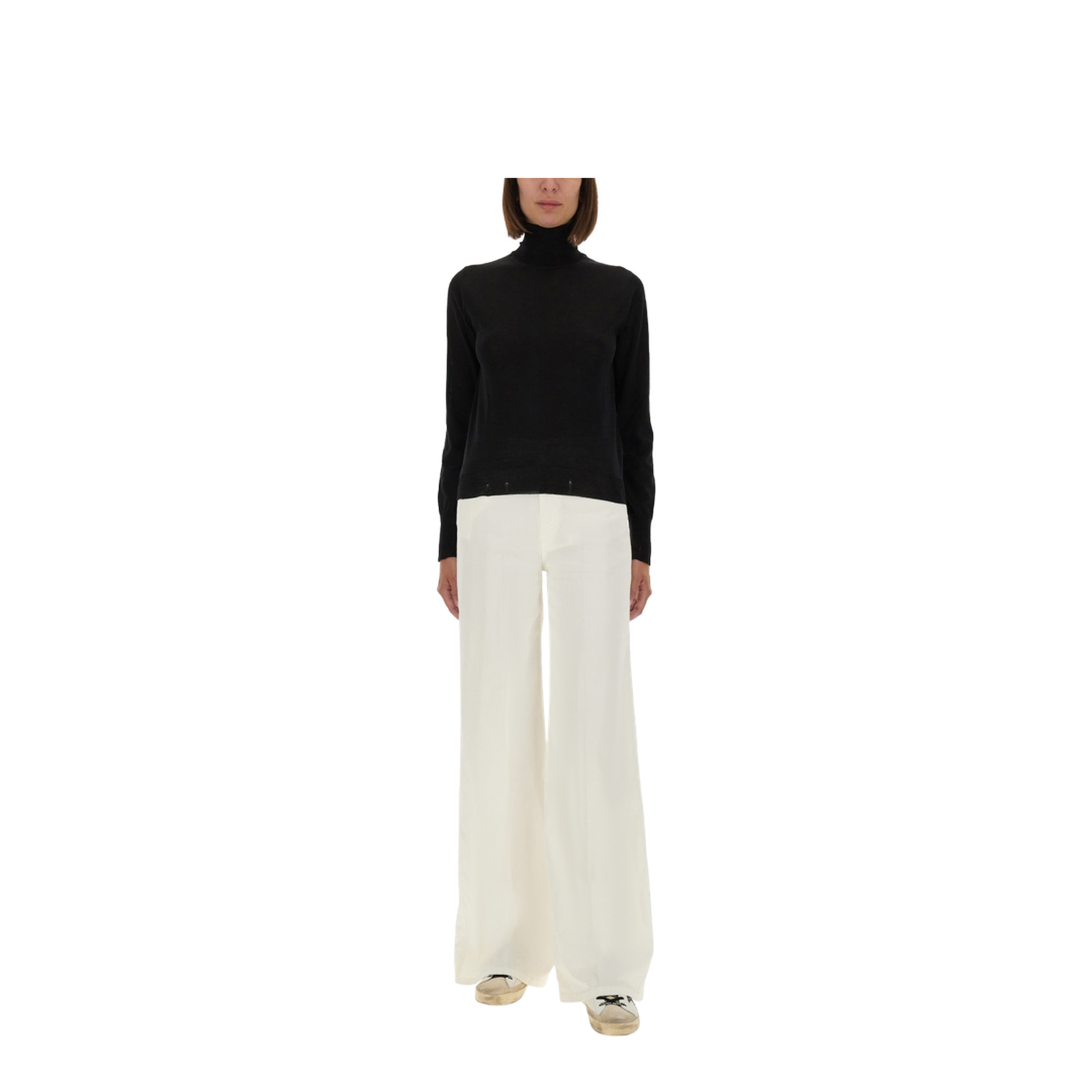Worn Effect Wool Sweater - Image 2