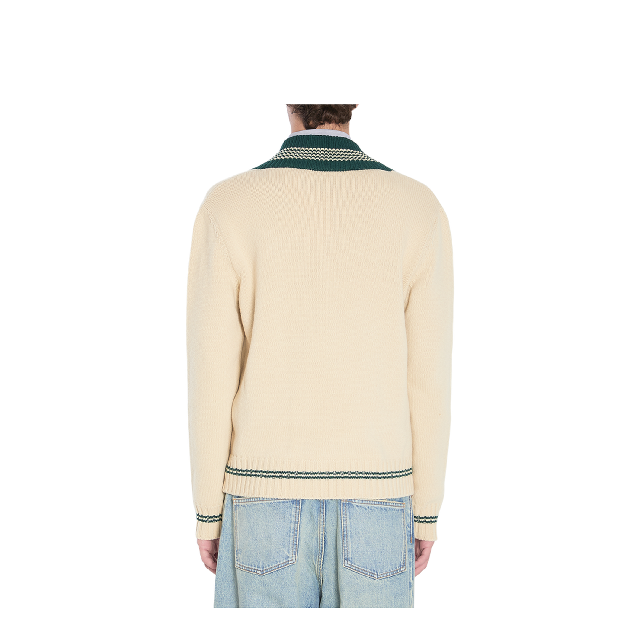 Beige Wool Knitwear - Image 4