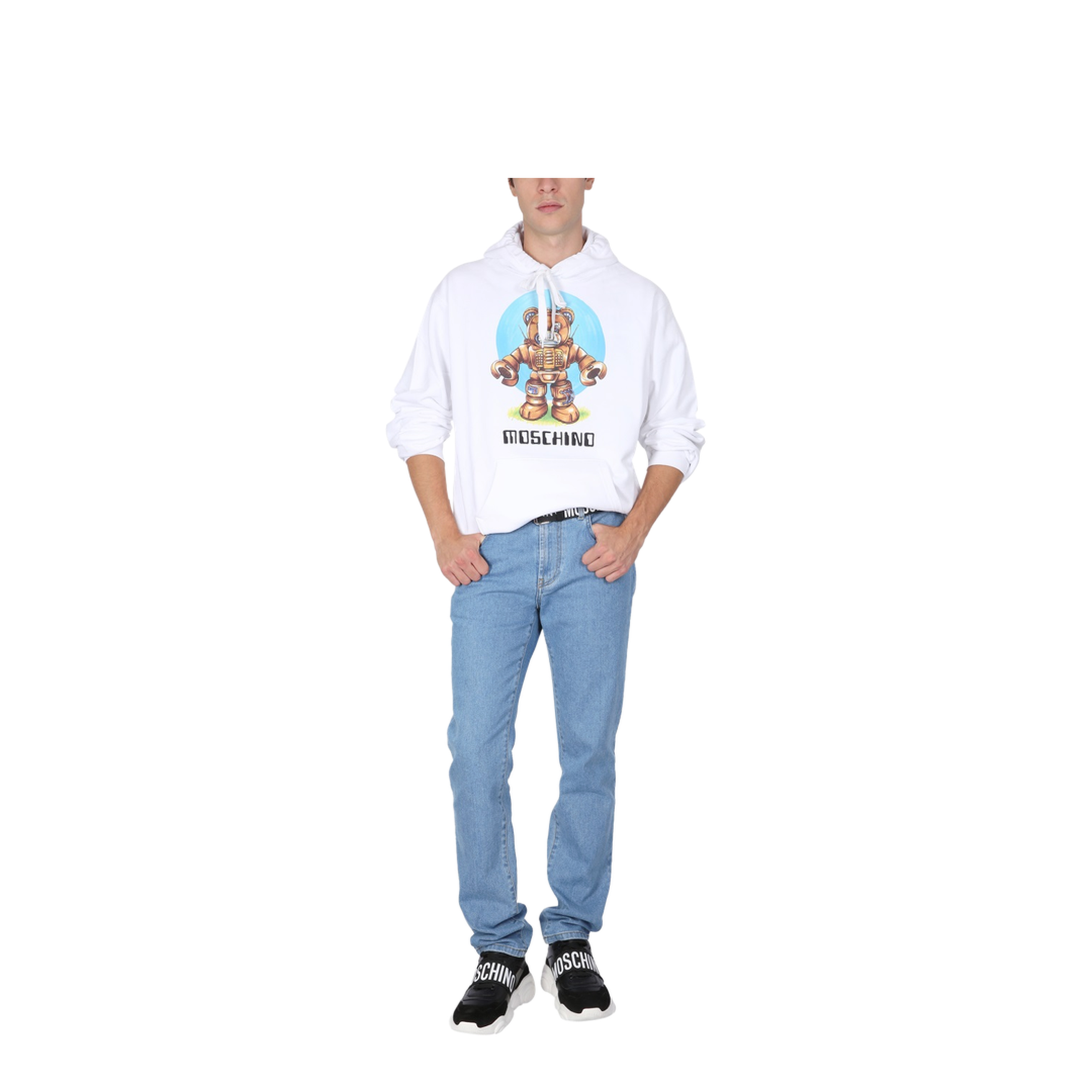 Teddy Print Sweatshirt - Image 2