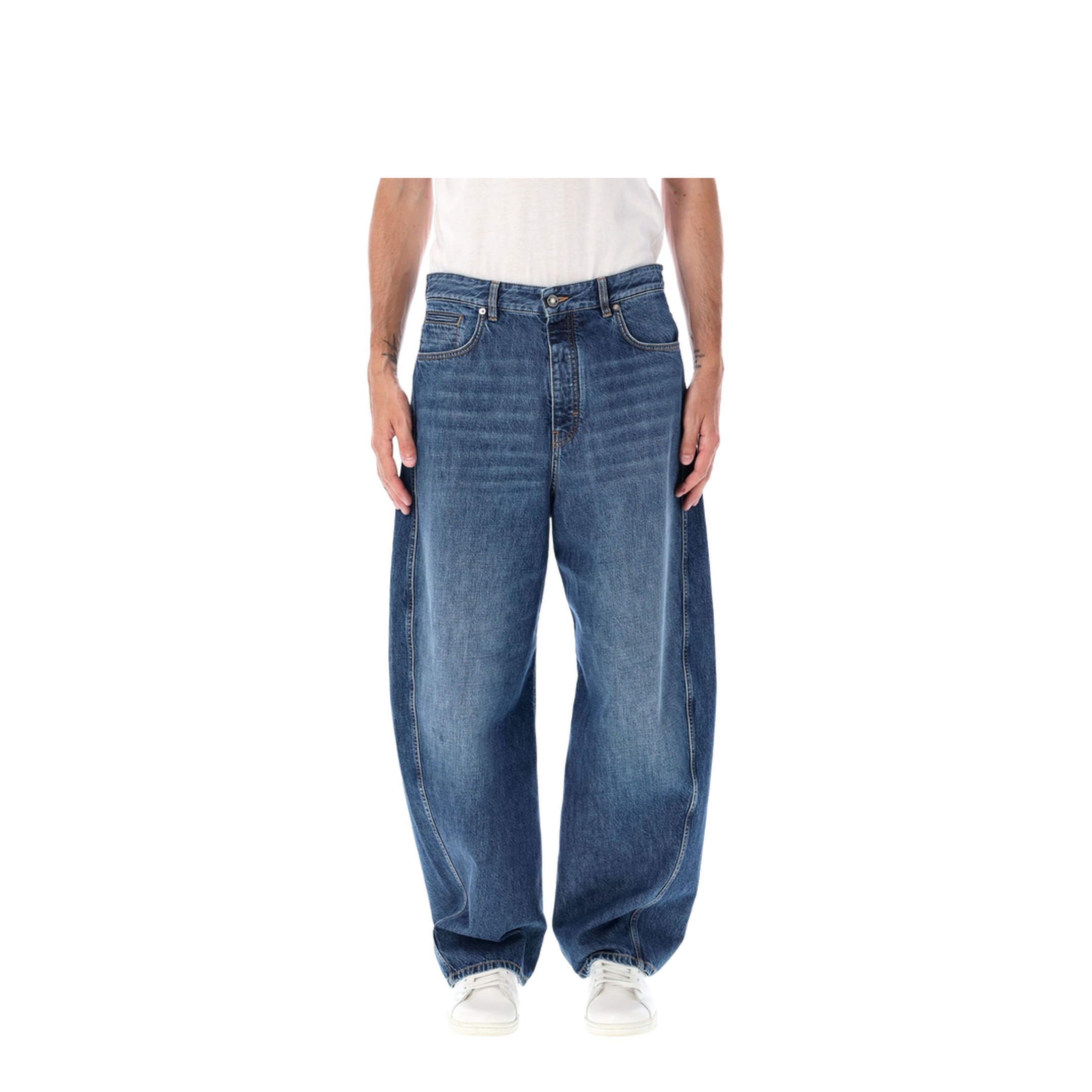 Washed Out Denim Jeans - Image 1