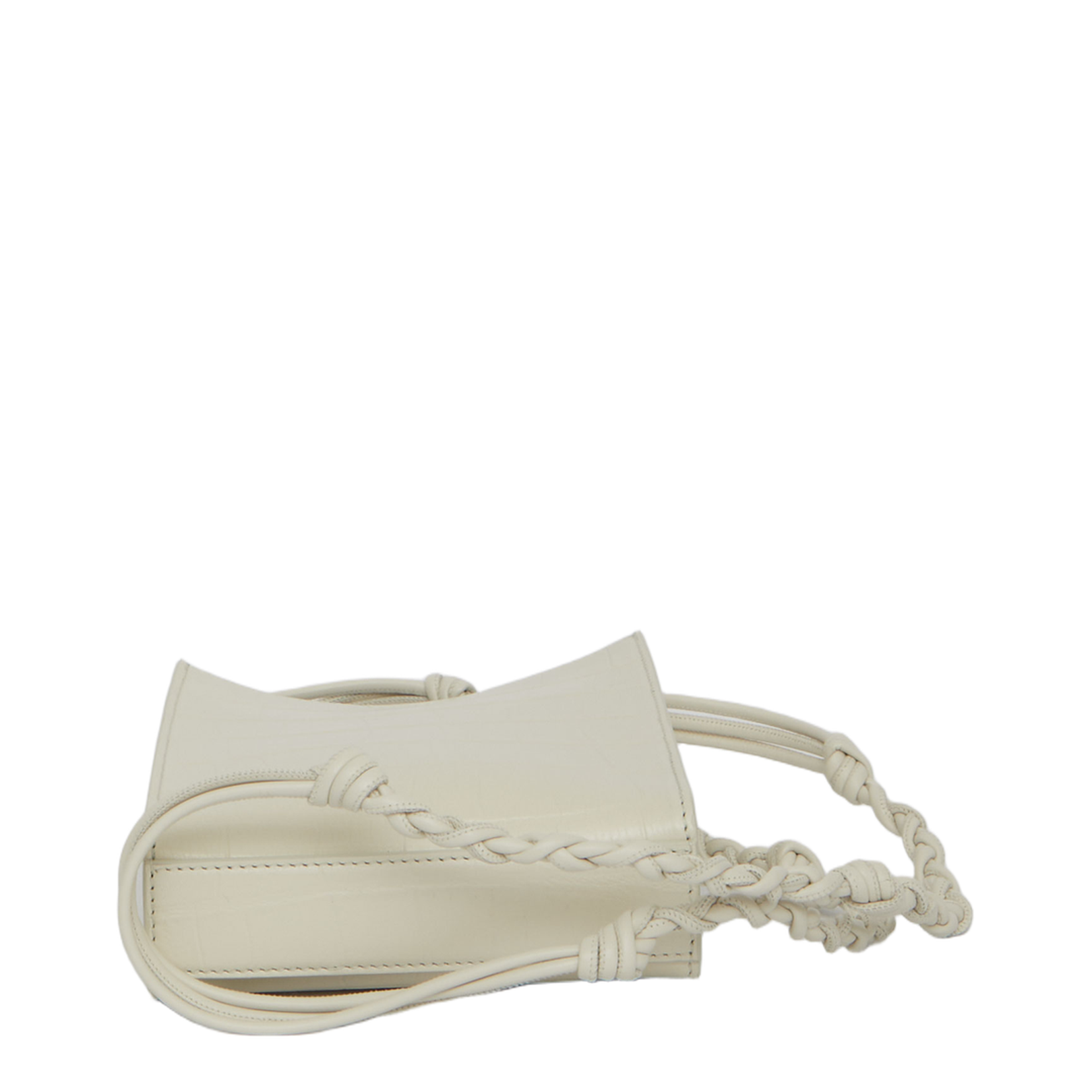 Leather Bag with Hand Knotted Strap - Image 4