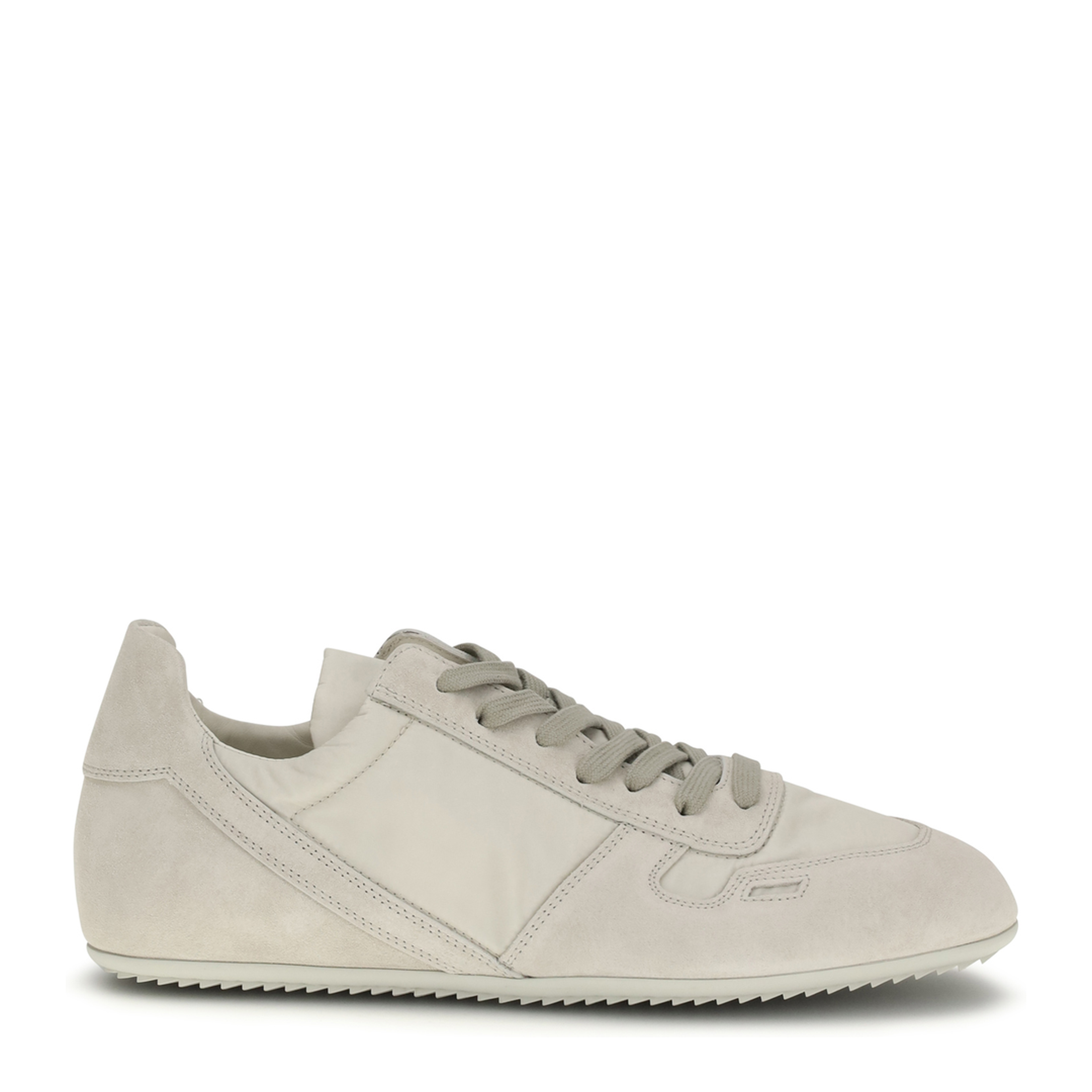 Fabric and Leather Sneakers - Image 1