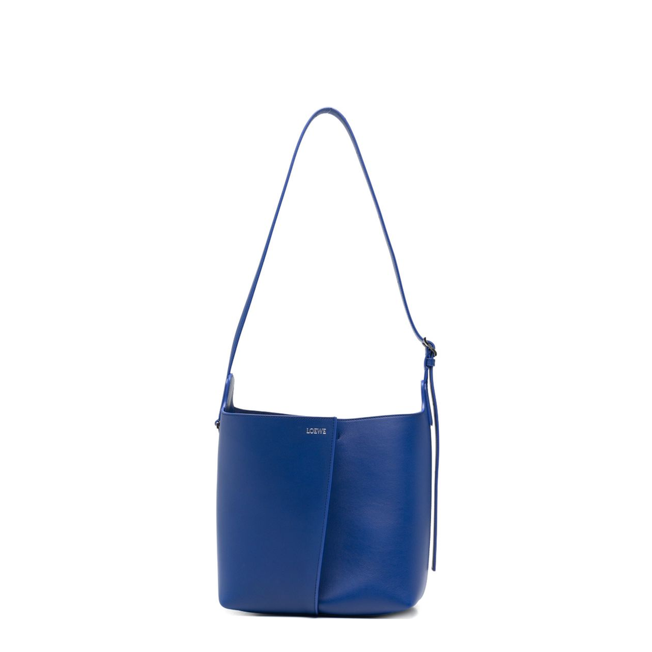 Bilbao Medium Calfskin Bucket Bag - Stellar Blue - Image 1