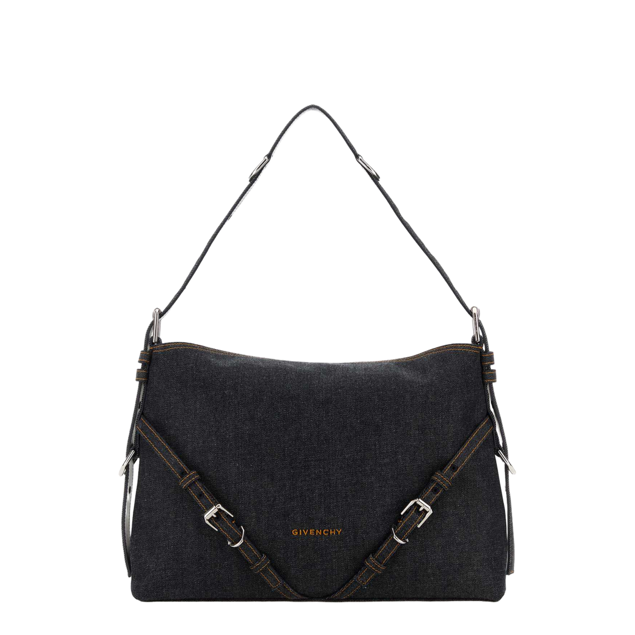 Voyou Medium Hand Bag Denim - Image 1