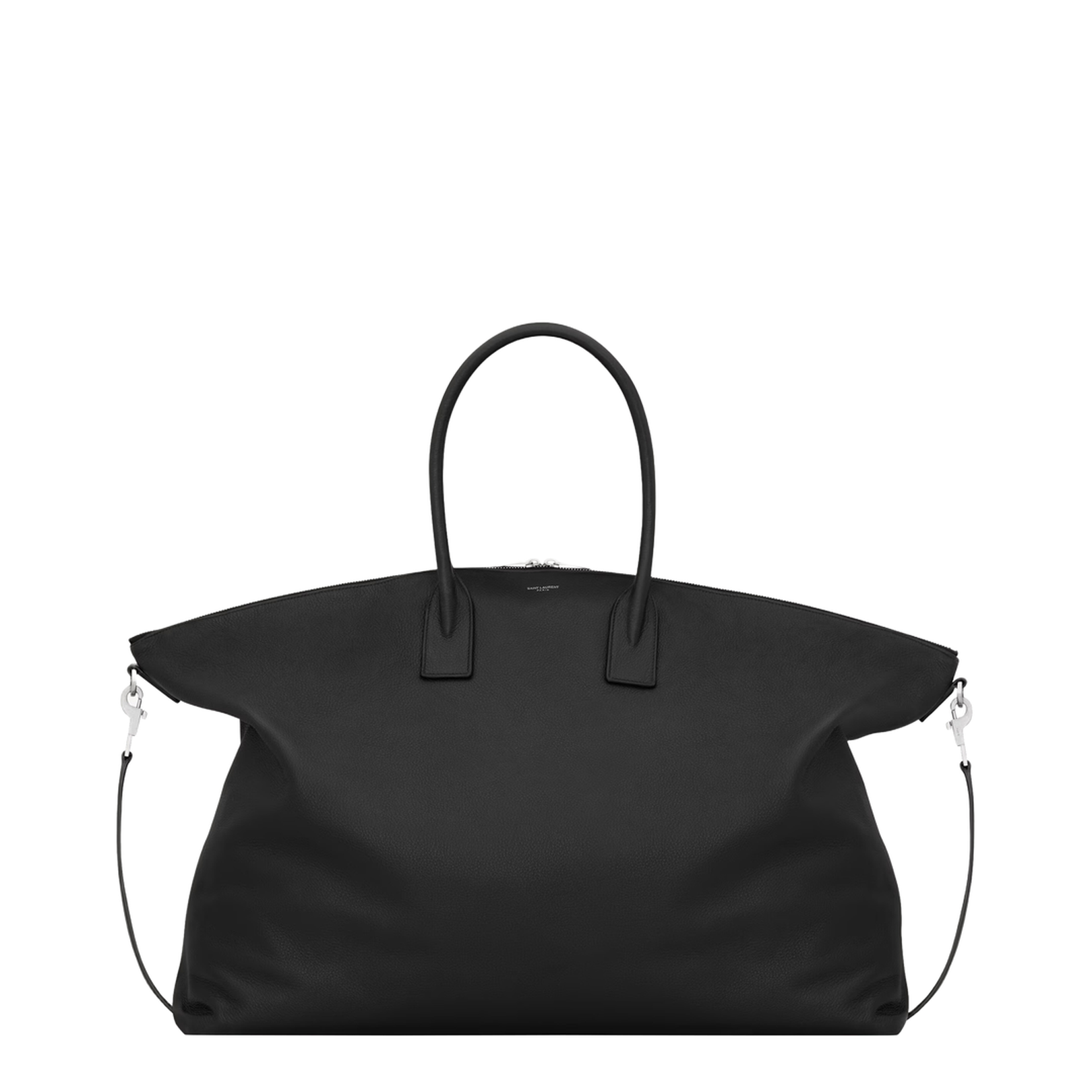 Bowling Giant Leather Tote Bags - Black - Image 1