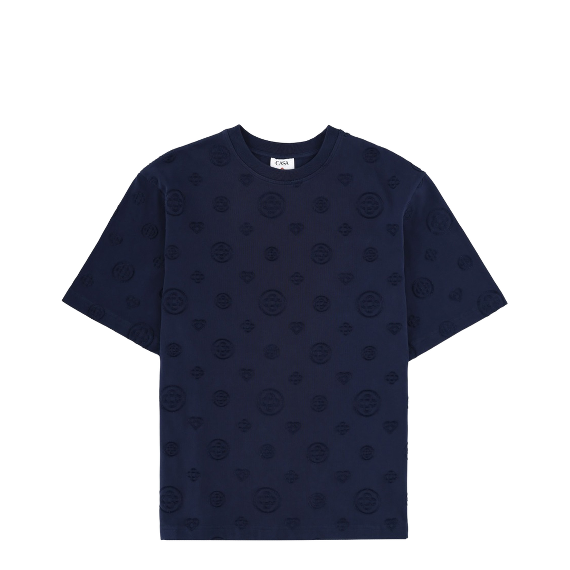 T-Shirt With Monogram Details - Image 1