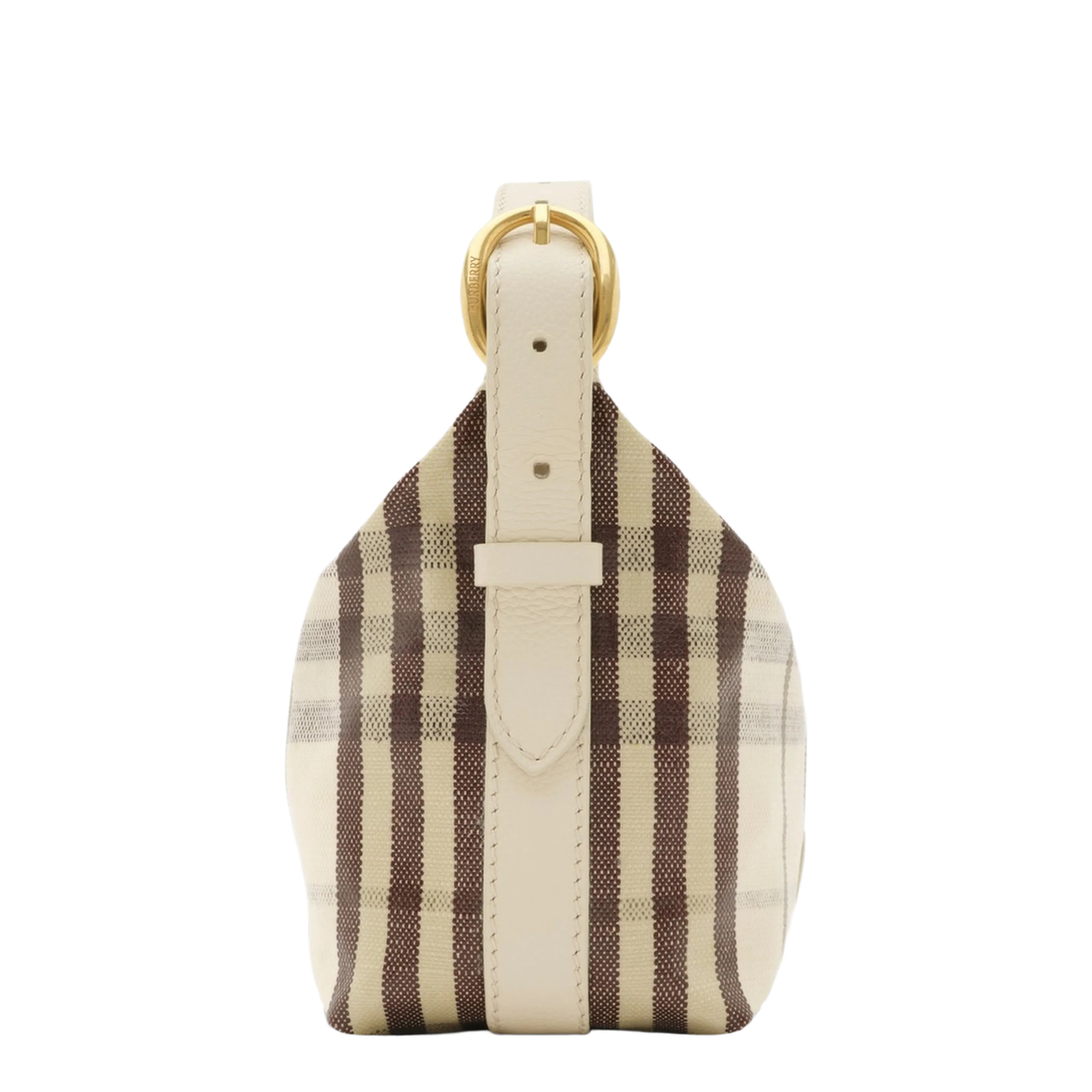 Highlands Mini Canvas Duffle Bag - Beige - Image 3
