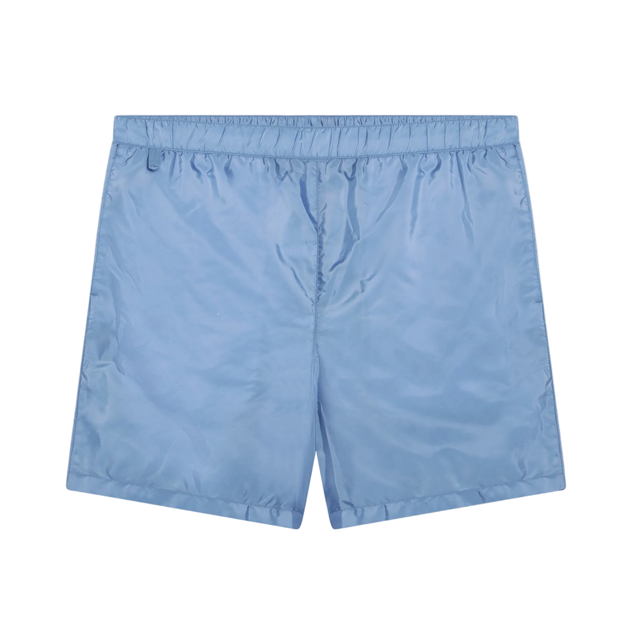 Light Blue Re-Nylon Swim Shorts - Image 1
