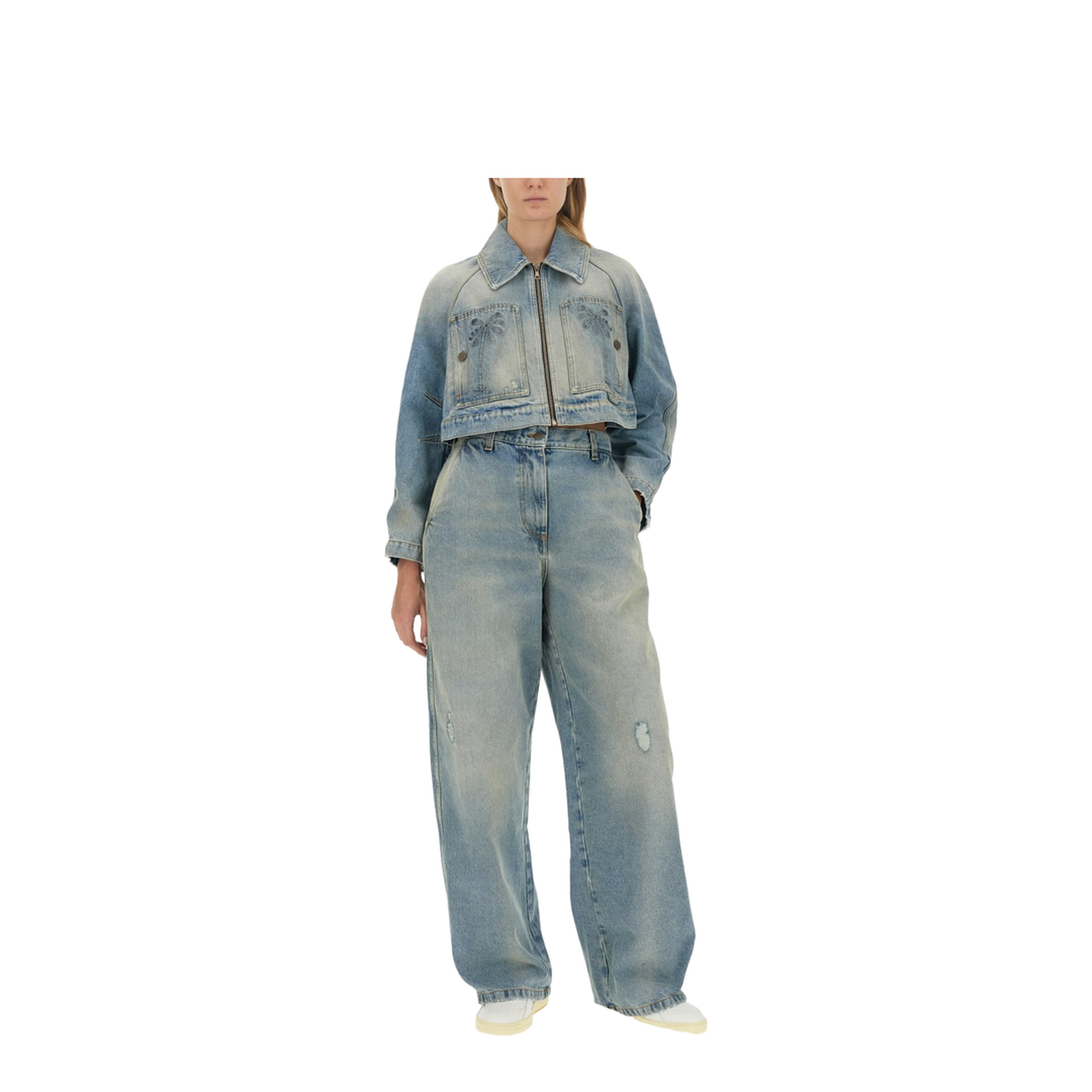 Cropped Fit Jacket - Image 2