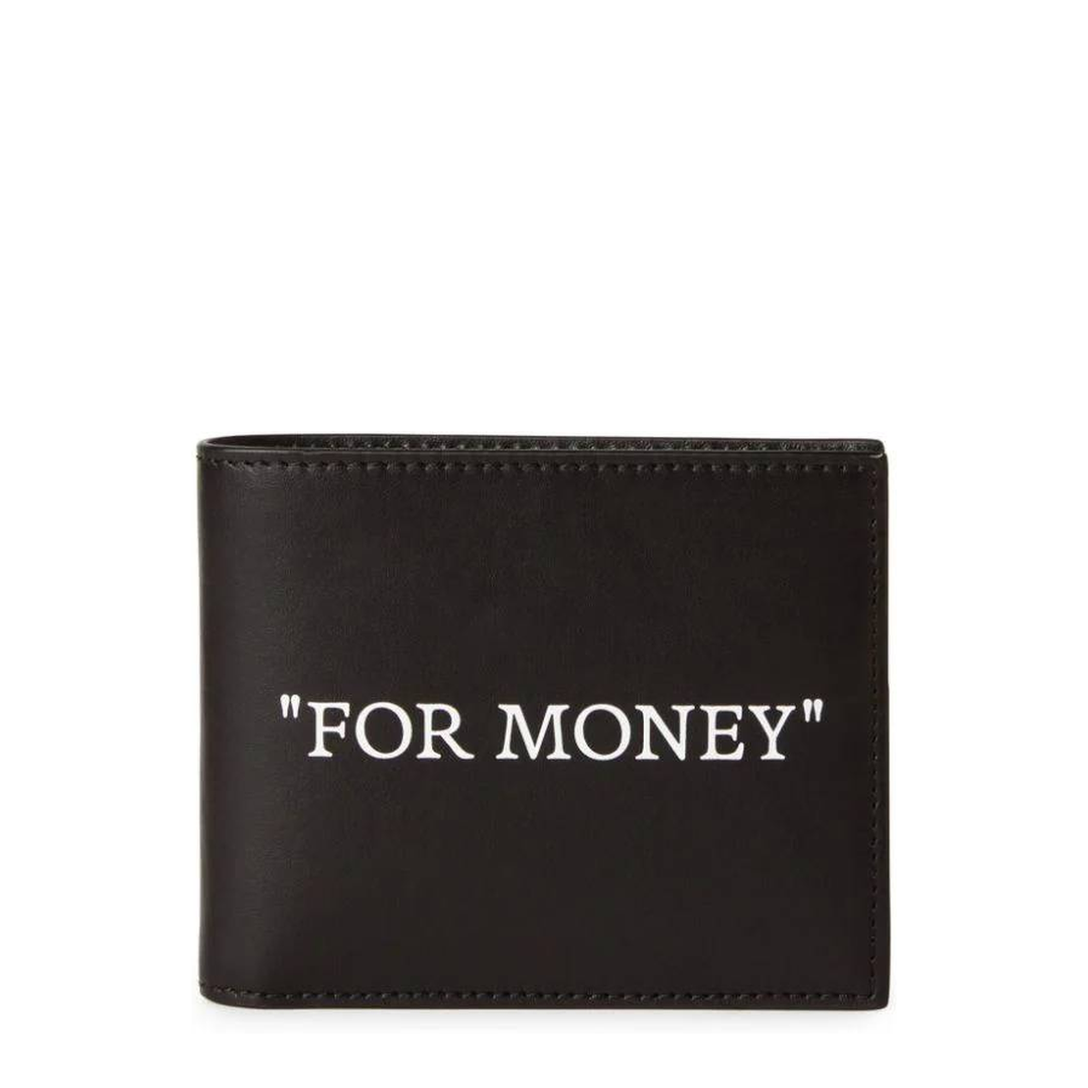 Quote Bifold Wallet - Black - Image 1