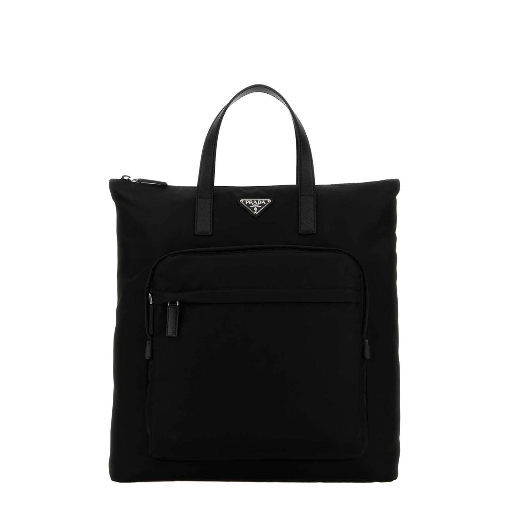 Black Re-Nylon shopping bag - Image 1