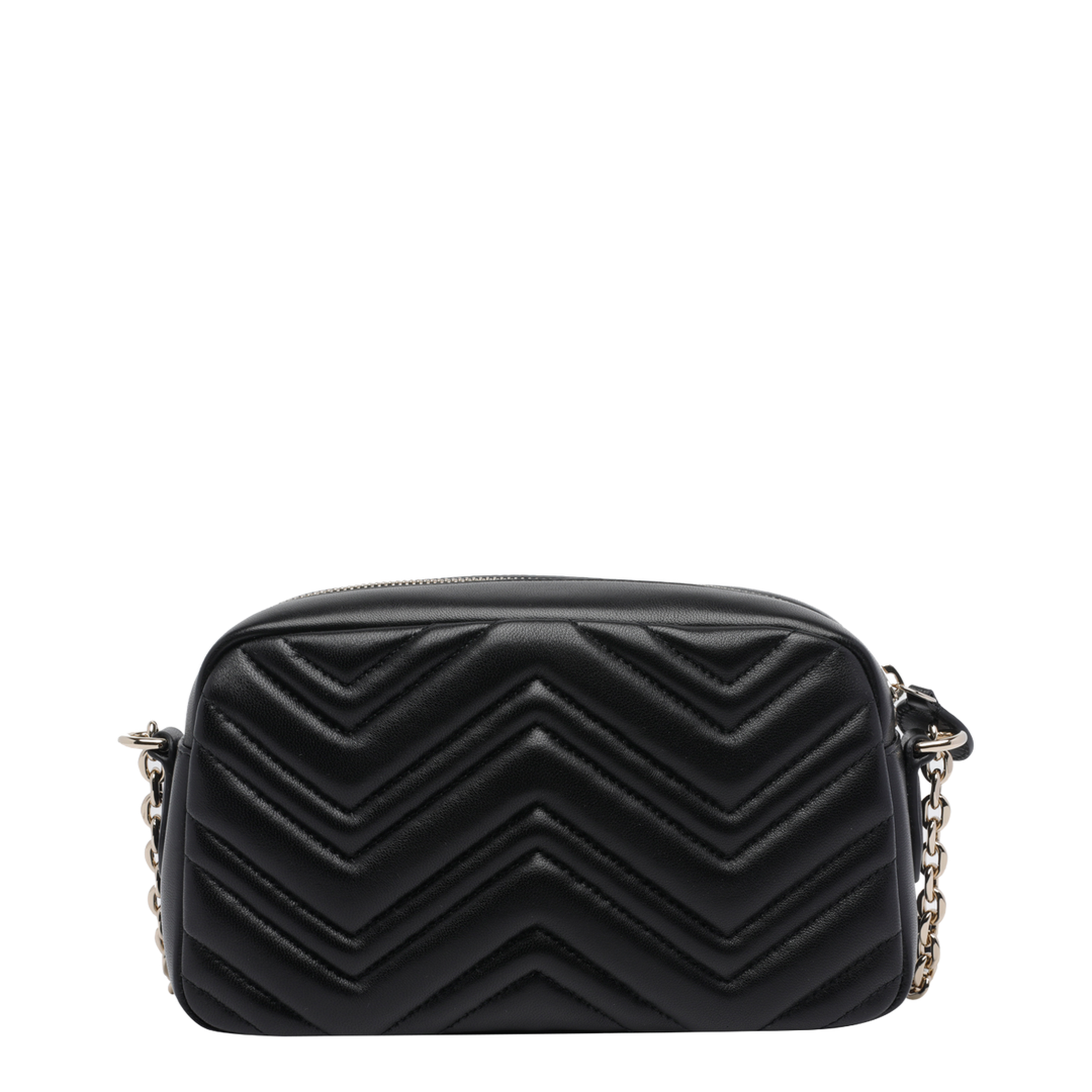 Camera Bag in Black Leather - Image 2