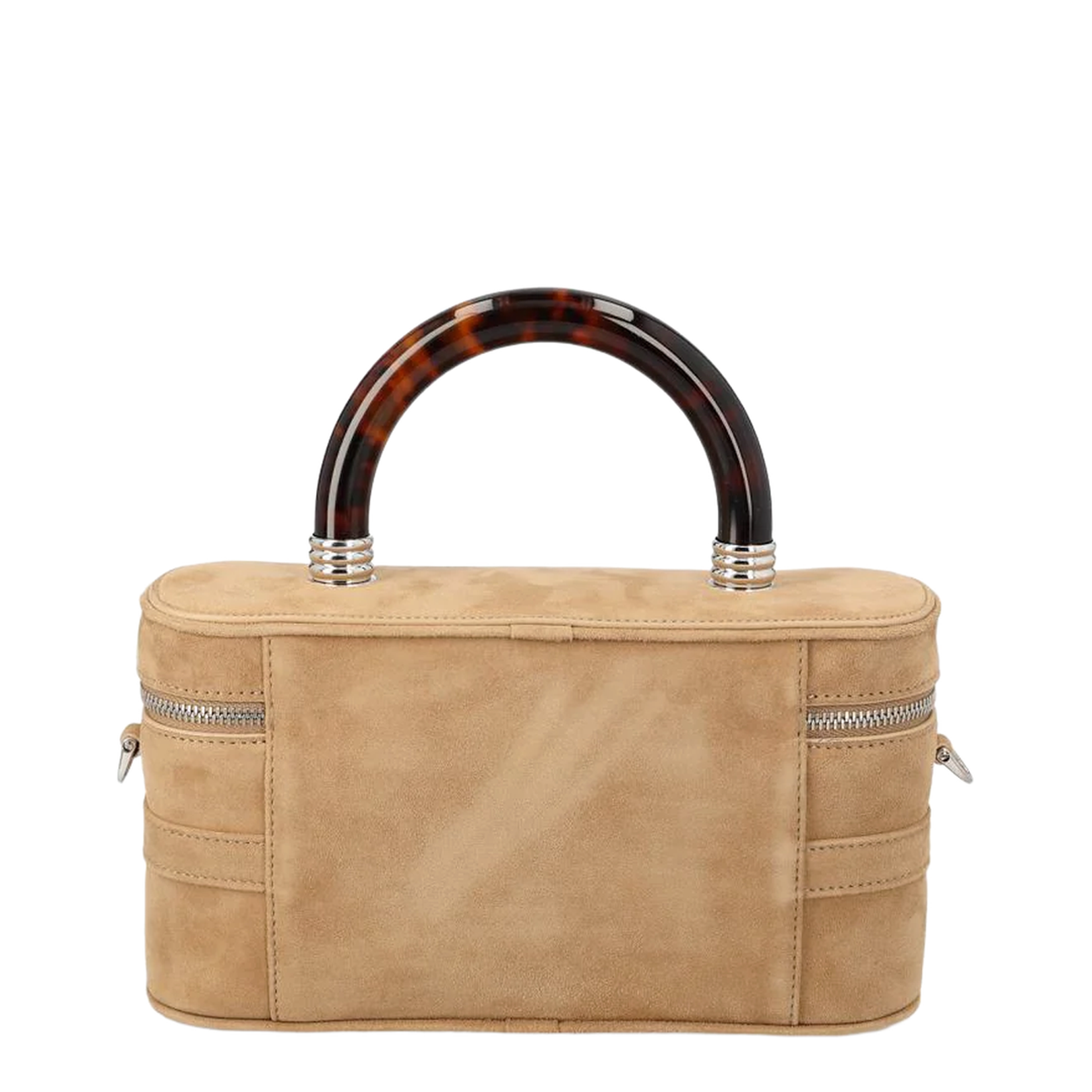 Vanity Mini Bag in Suede Beige - Image 2