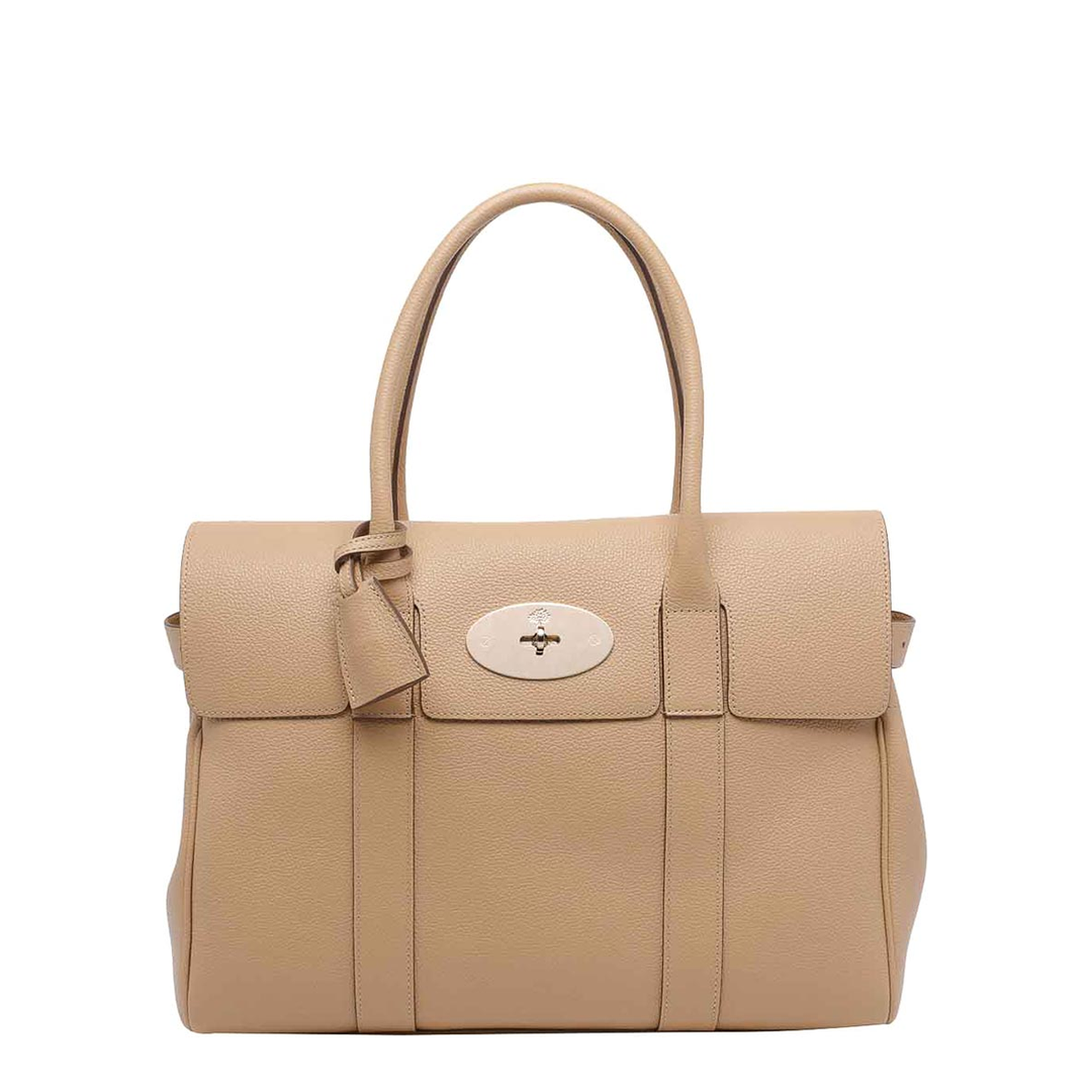 Bayswater Small Calf Leather Shoulder Bag - Crumpet - Image 5