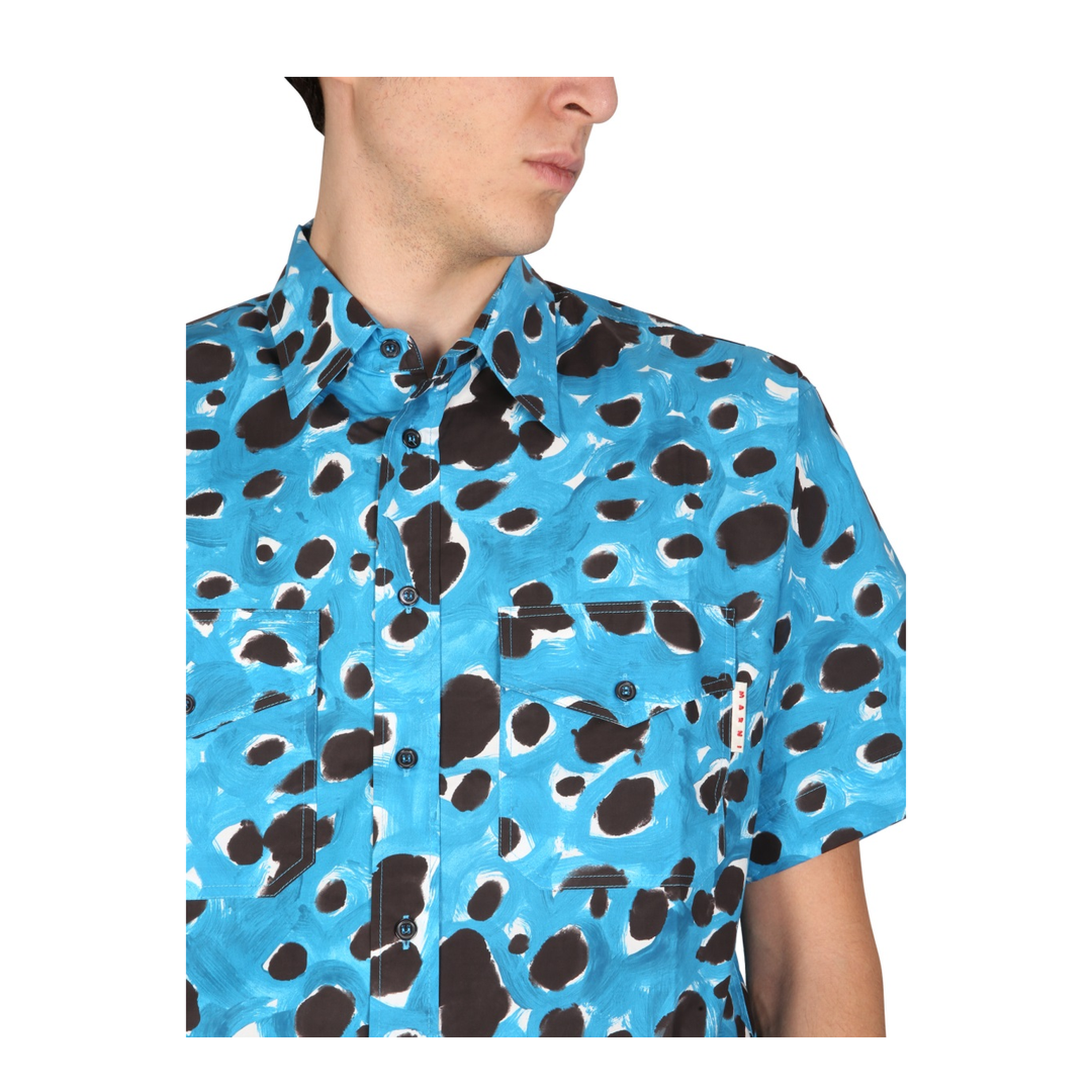 Pop Dots Print Shirt - Image 4