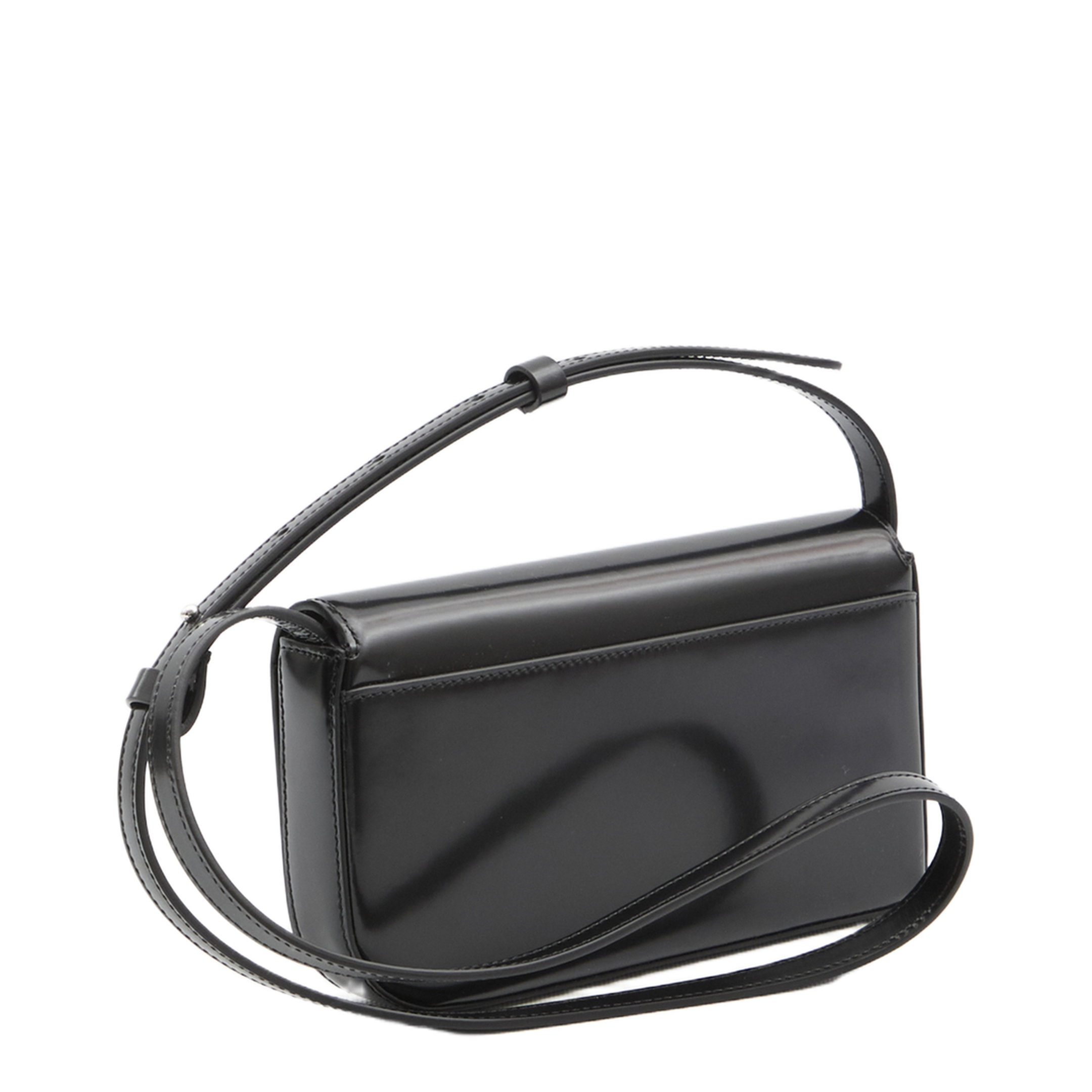 Le Curvo Calfskin Crossbody - Black - Image 2