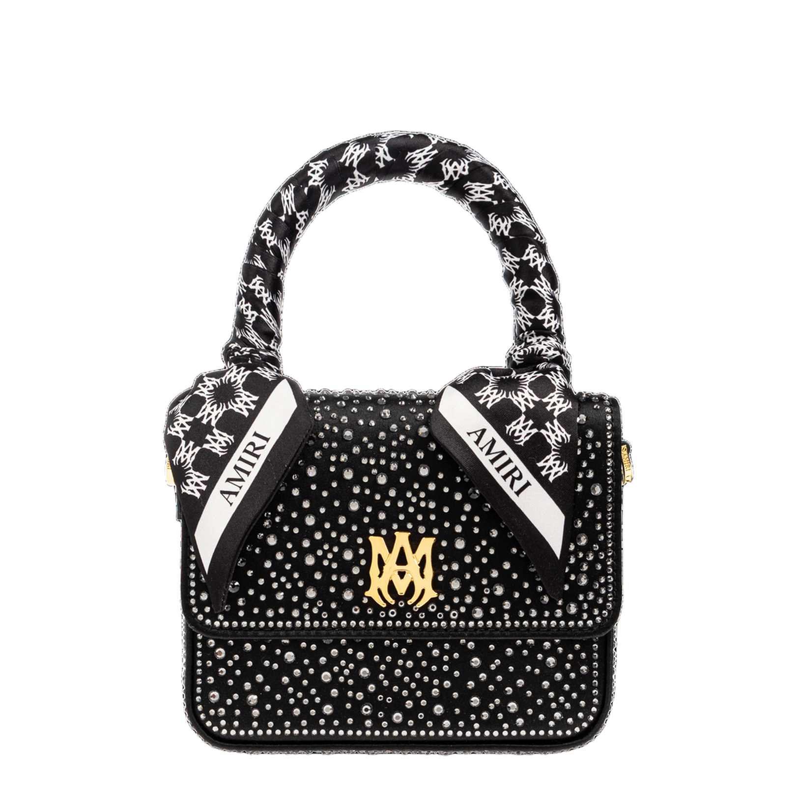 Handbag with Shimmering Crystals - Image 1
