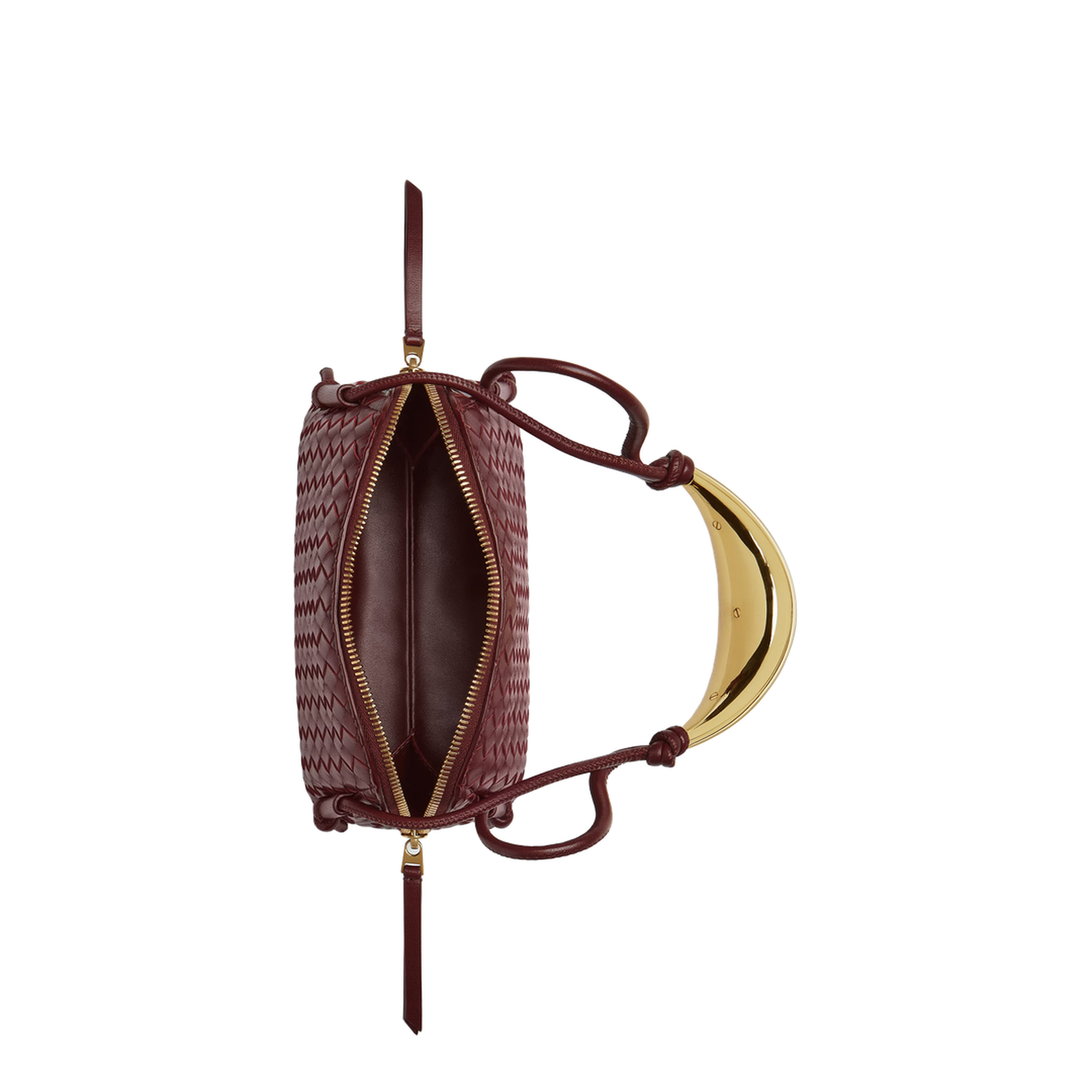 Sardine Leather Handbags - Burgundy - Image 5
