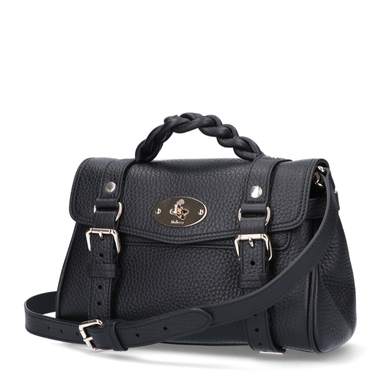 Alexa Mini Grainy Leather Bag - Image 4